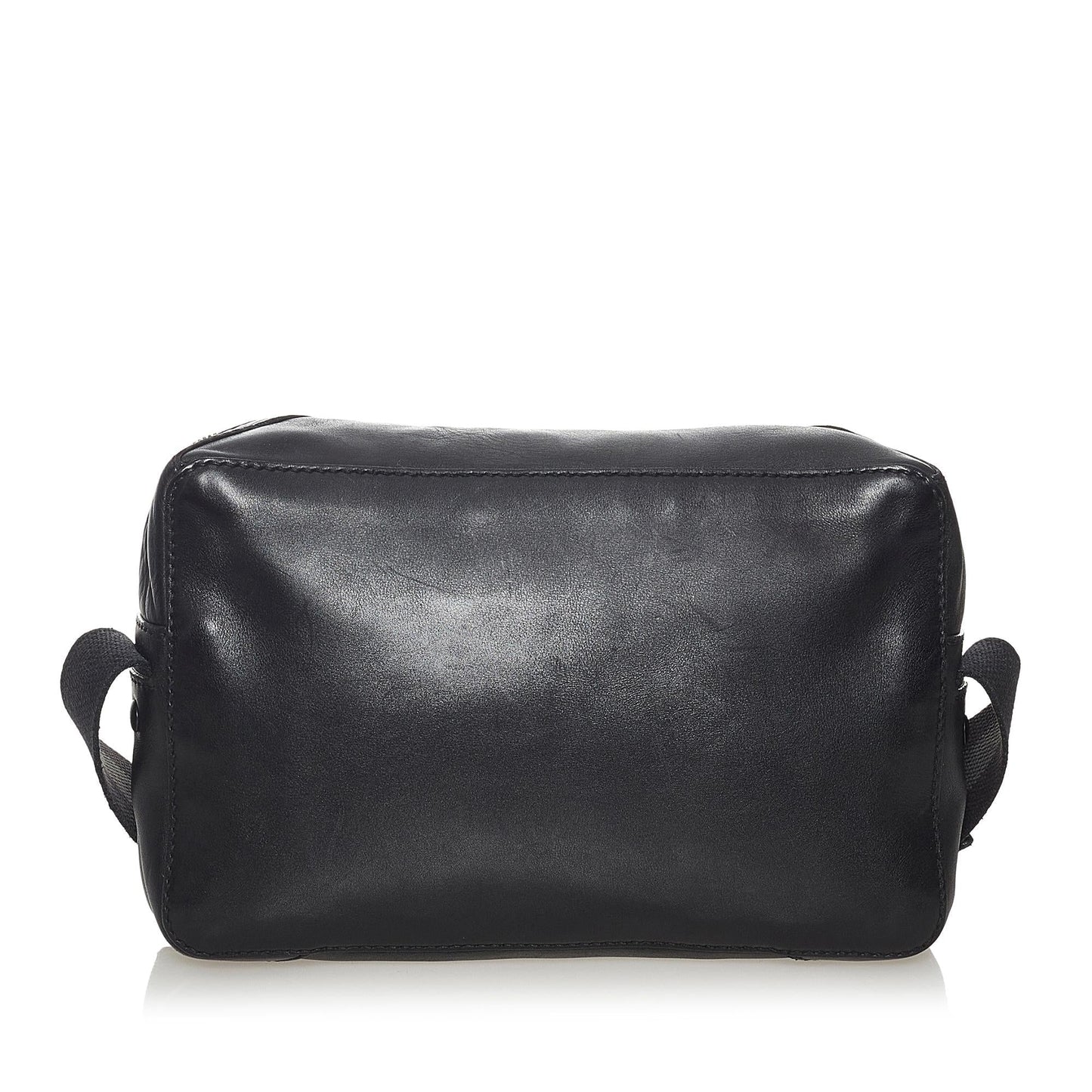 Gucci Interlocking G SHG Leather Calf Black Crossbody Bag Bag Shg