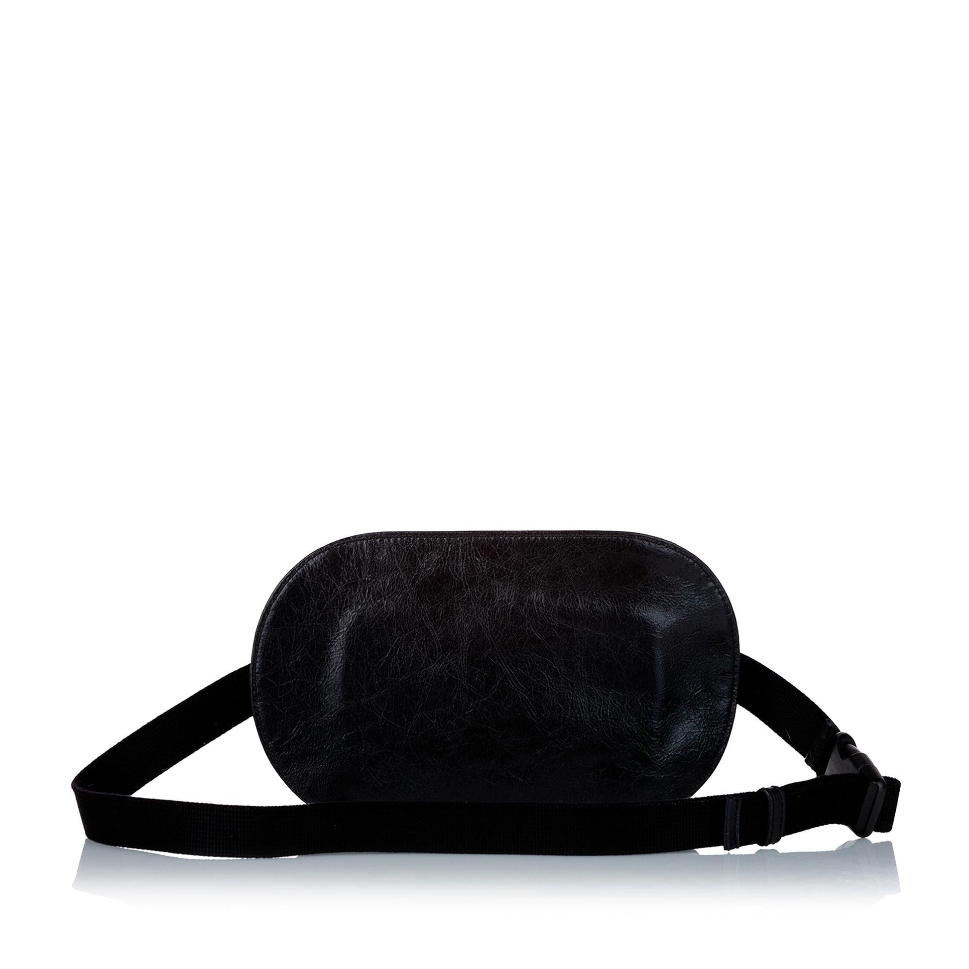 Gucci Interlocking G Morpheus Belt SHG Leather Calf Black Accessory Bag Shg
