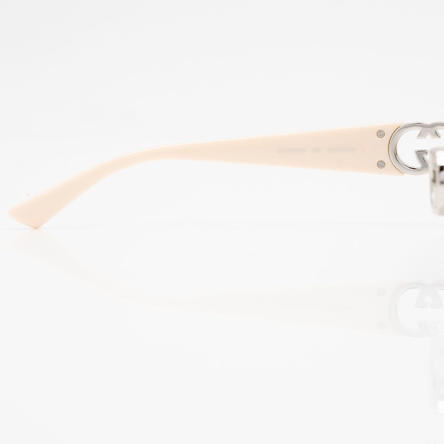 Gucci Interlocking G Oval Sunglasses Beige Accessory