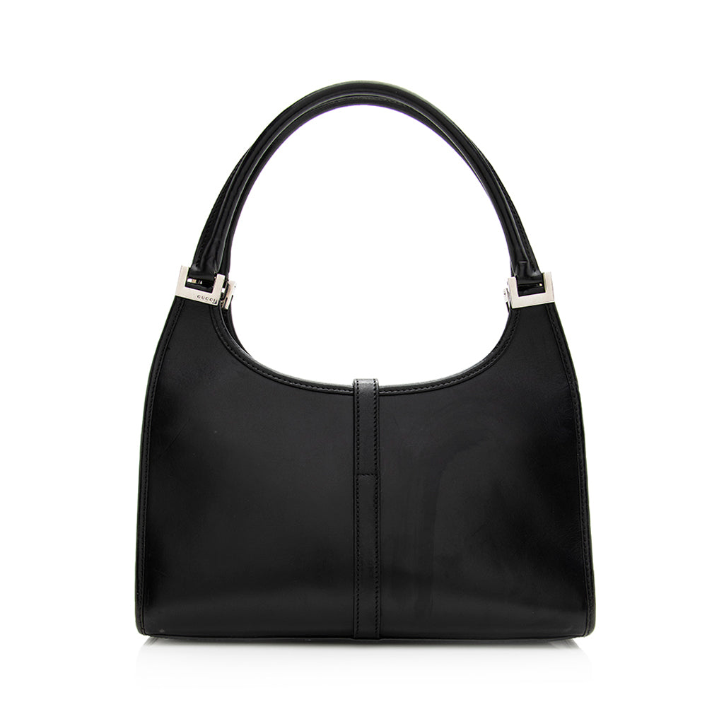 Gucci Jackie SHF Leather Black Small Shoulder Bag