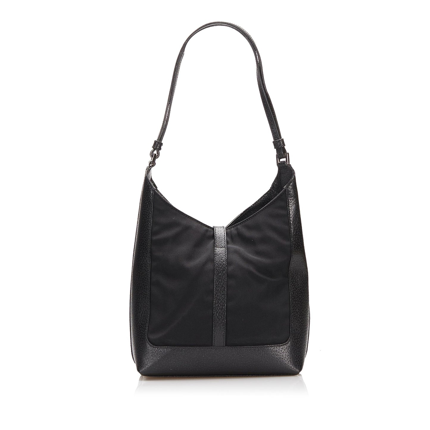 Gucci Jackie SHG-sNkwB3 Nylon Black Shoulder Bag