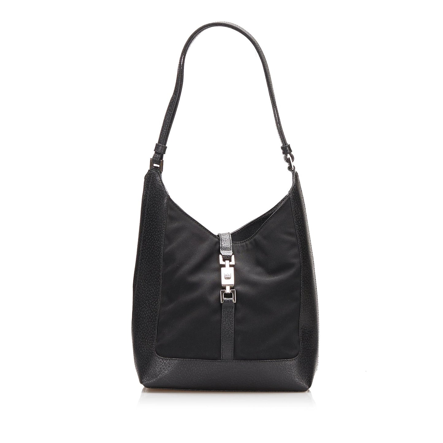 Gucci Jackie SHG-sNkwB3 Nylon Black Shoulder Bag