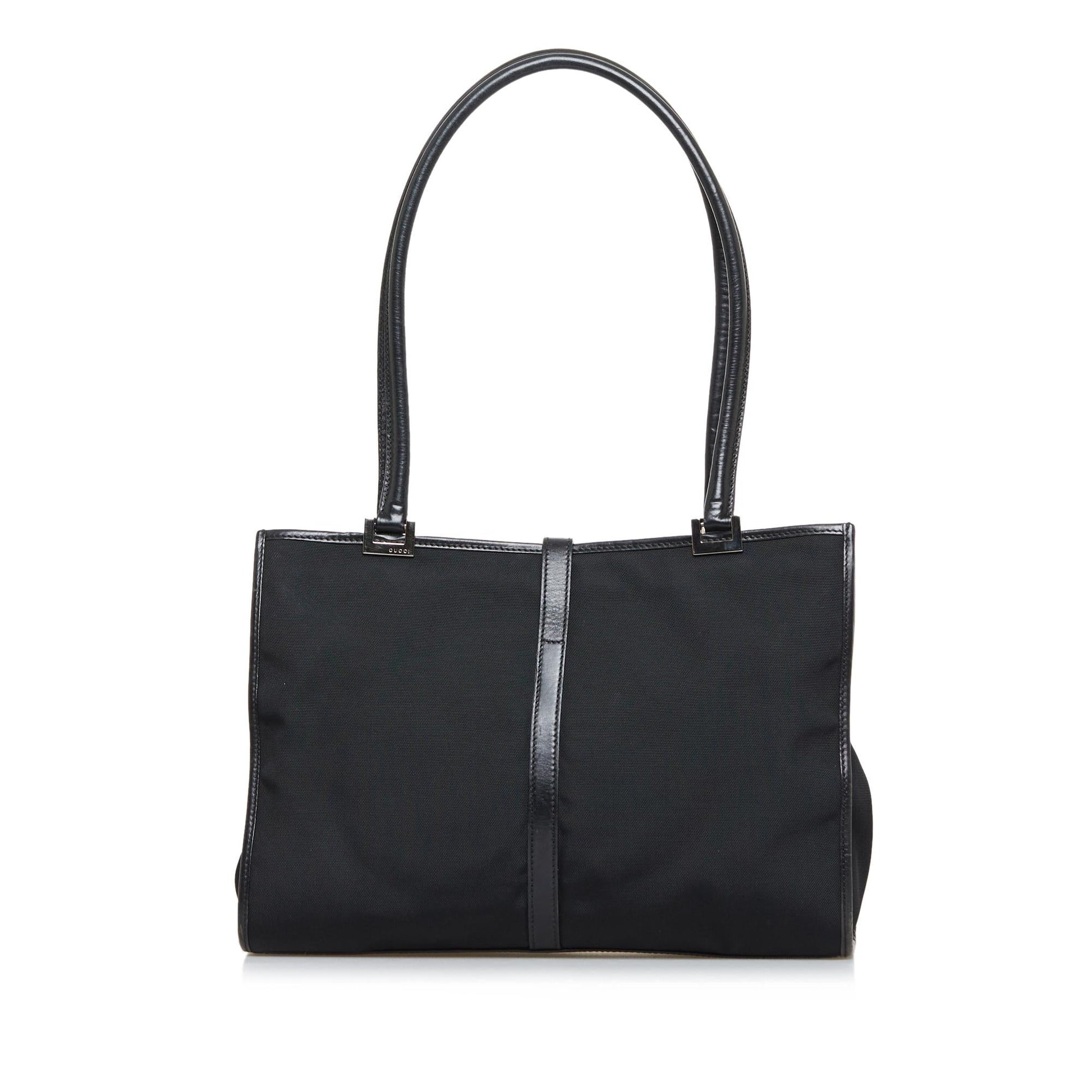 Gucci Jackie SHG-wYFRwH Nylon Black Shoulder Bag