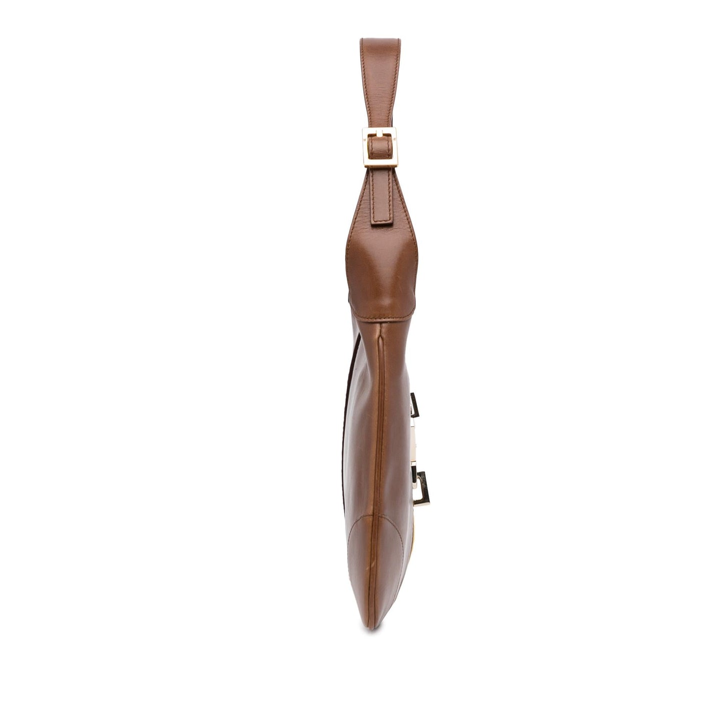 Gucci Jackie SHG-lpzNJb Calf Brown Shoulder Bag
