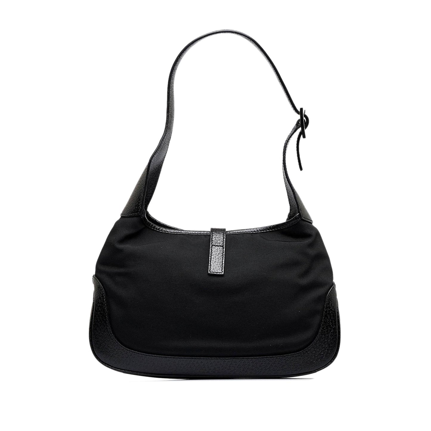 Gucci Jackie SHG-T1v1gb Canvas Black Shoulder Bag