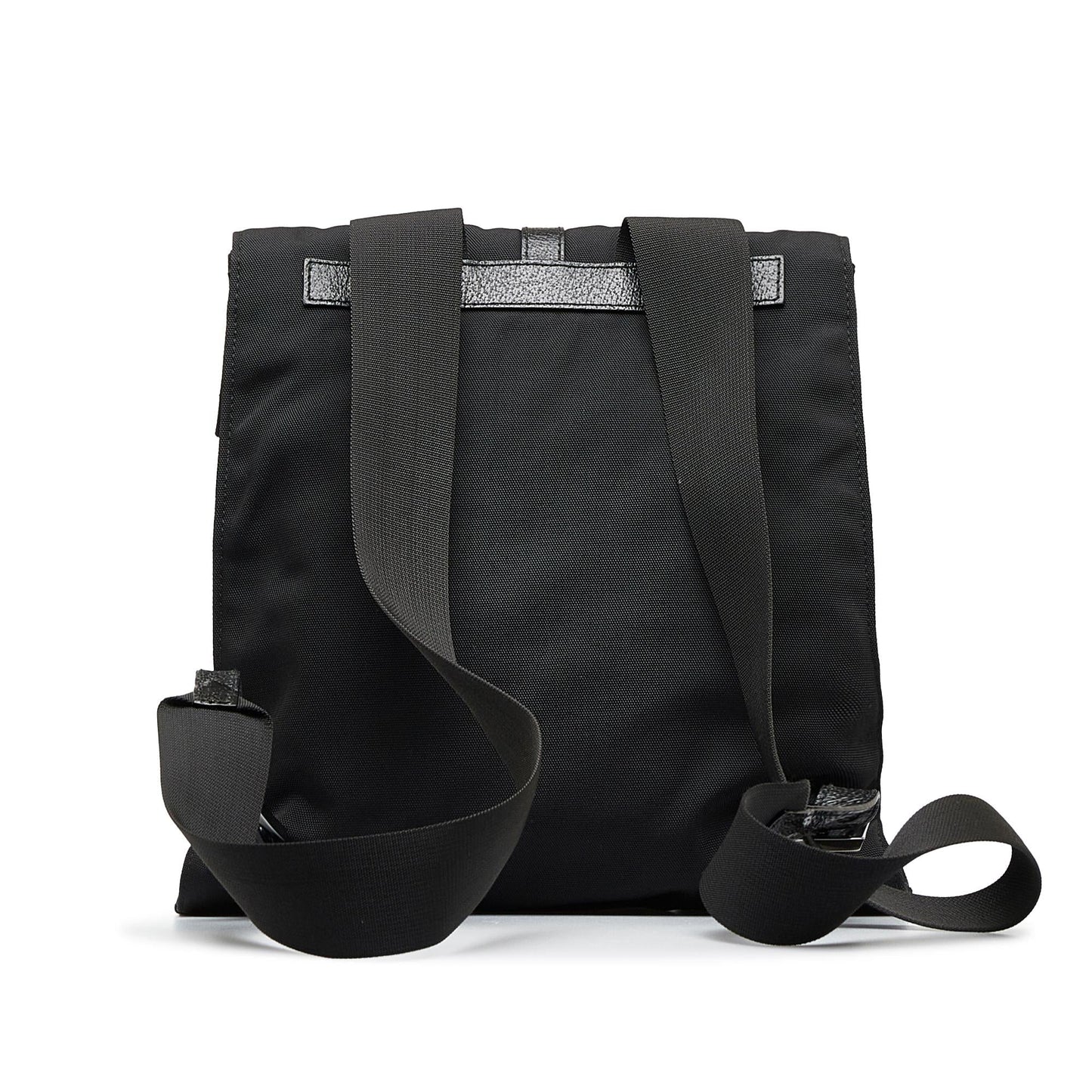 Gucci Jackie SHG-x1xuJM Nylon Calf Black Backpack