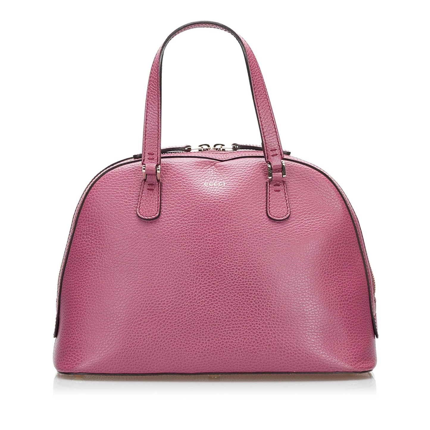 Gucci Lady Dollar Dome SHG Leather Calf Pink Satchel Bag