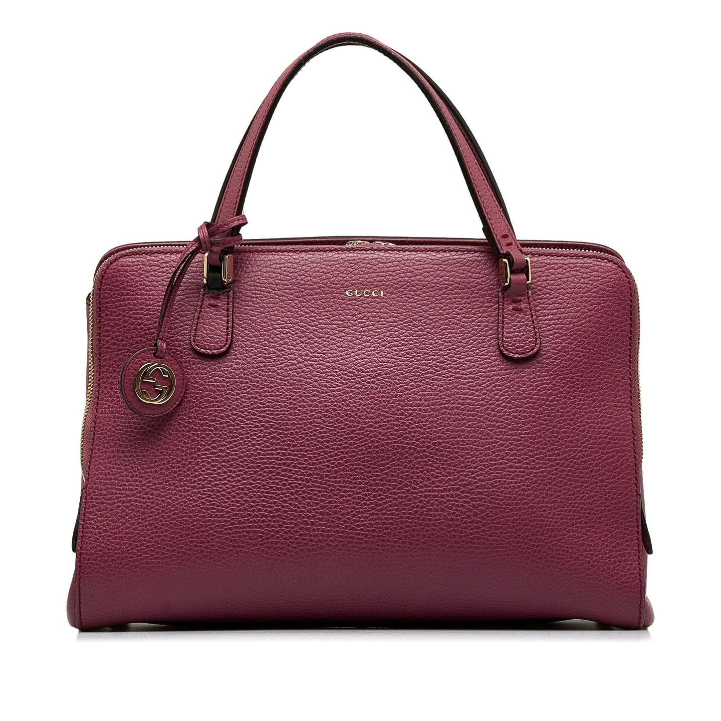 Gucci Lady Dollar Calf Pink Satchel Bag