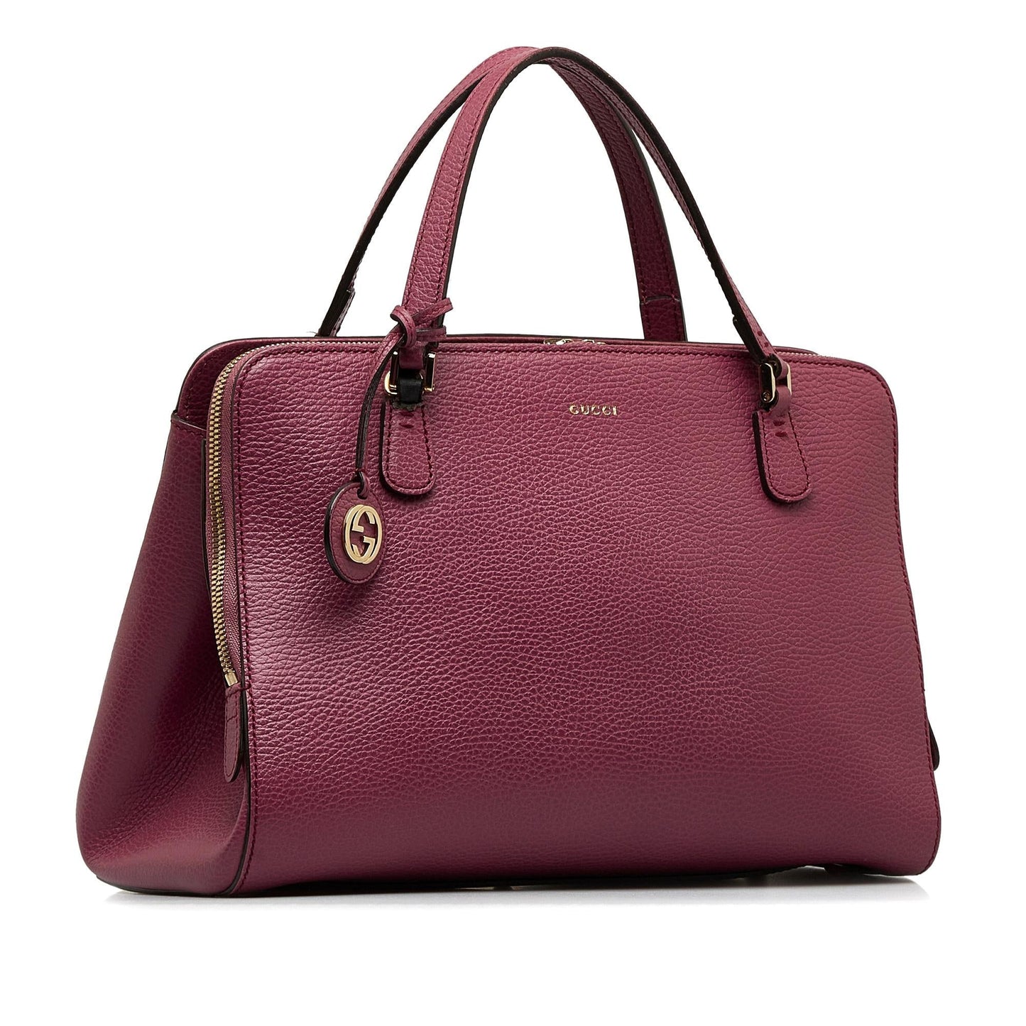 Gucci Lady Dollar Calf Pink Satchel Bag