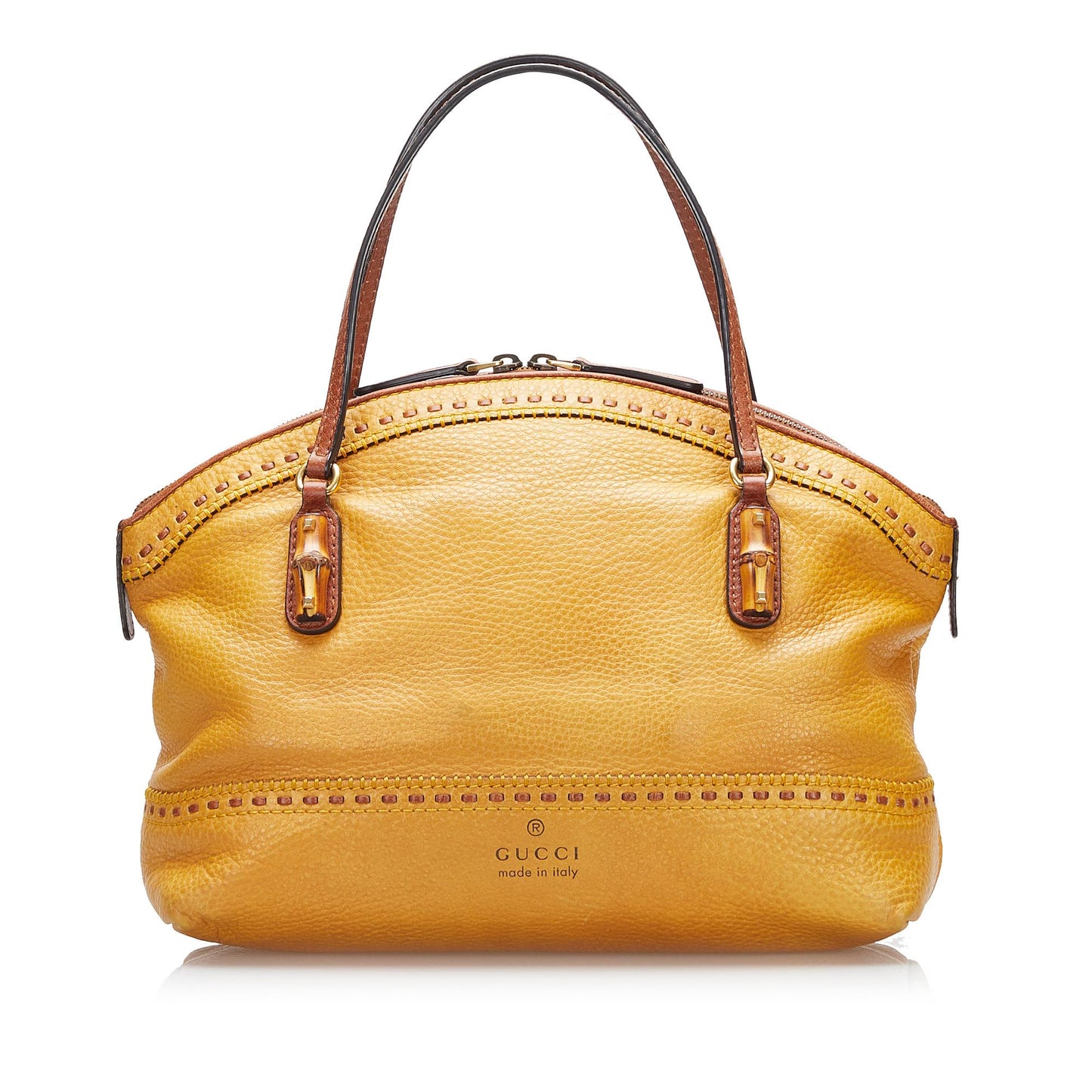 Gucci Laidback Crafty SHG Calf Satchel Bag