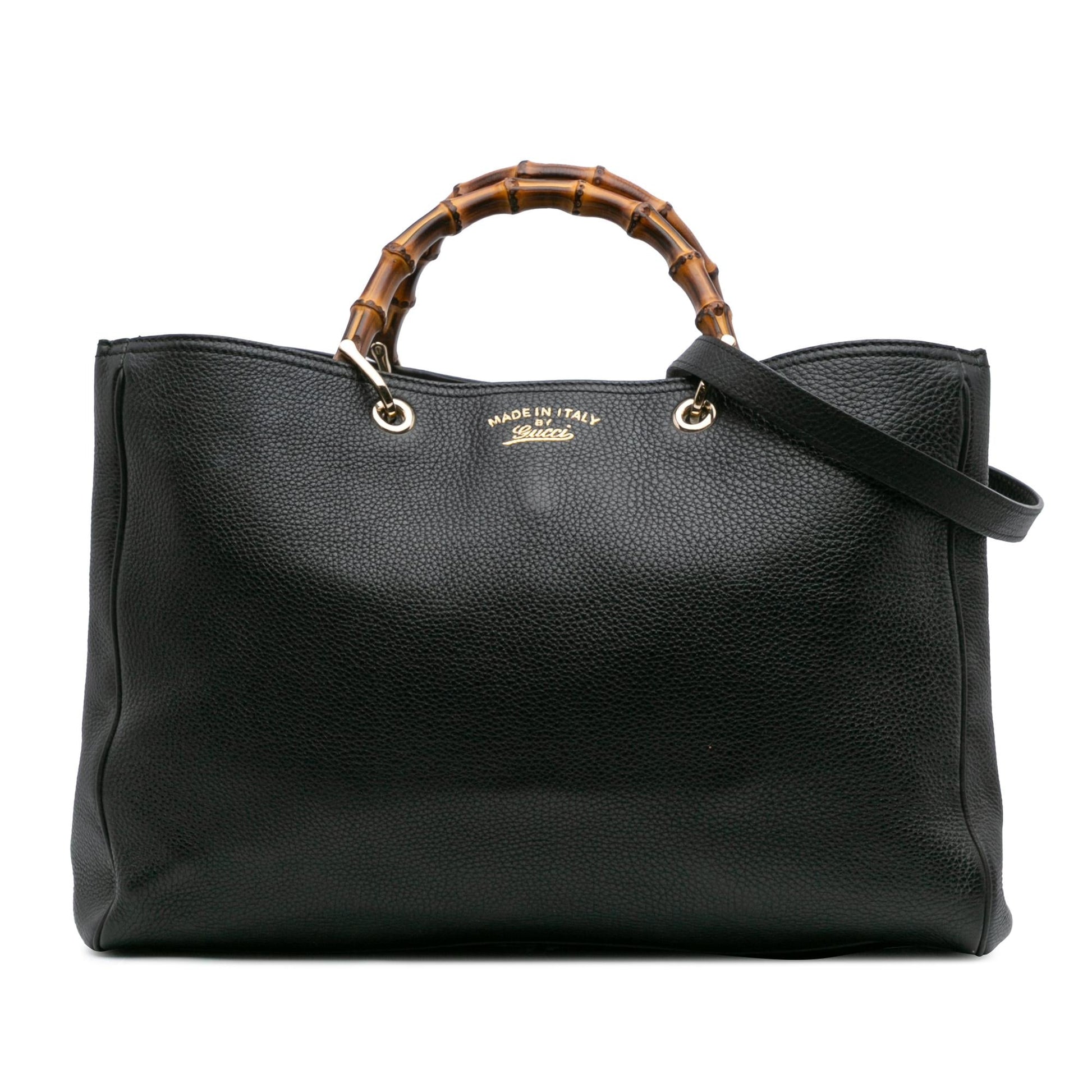 Gucci Bamboo Shopper Calfskin Large Tote Bag