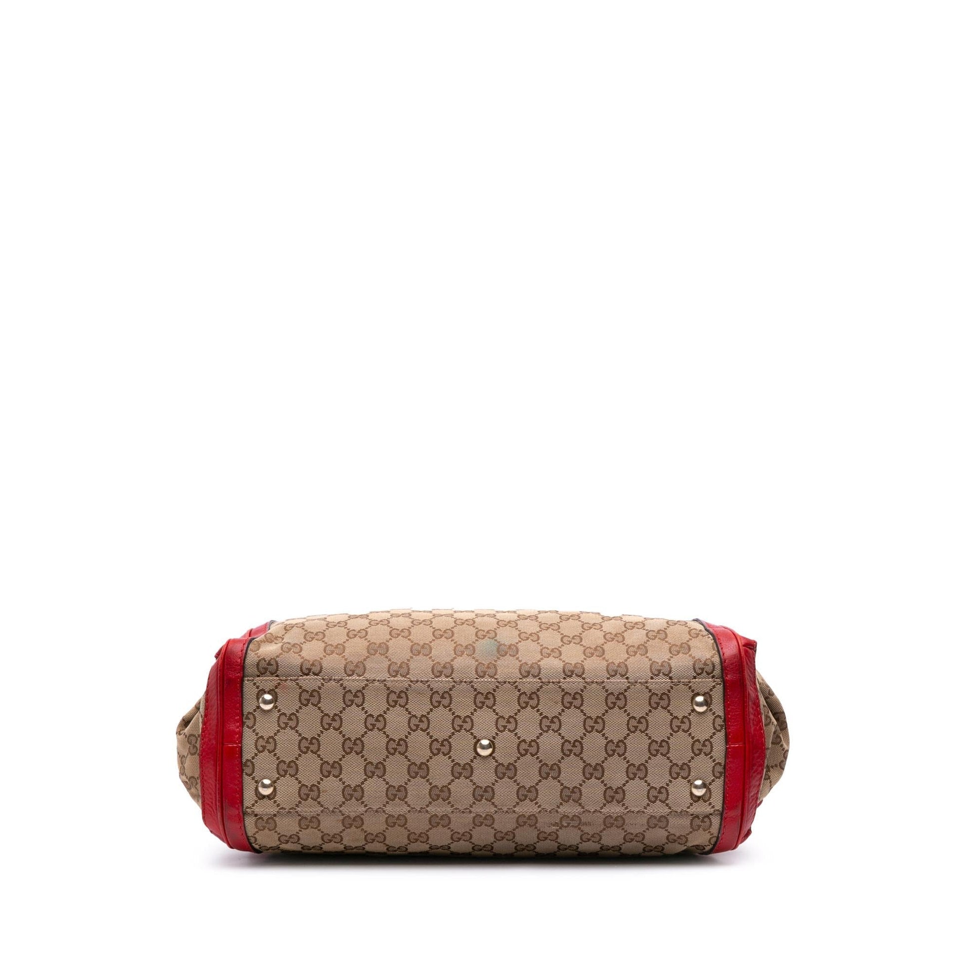 Gucci GG Bella Canvas Large Travel Bag Satchel 3