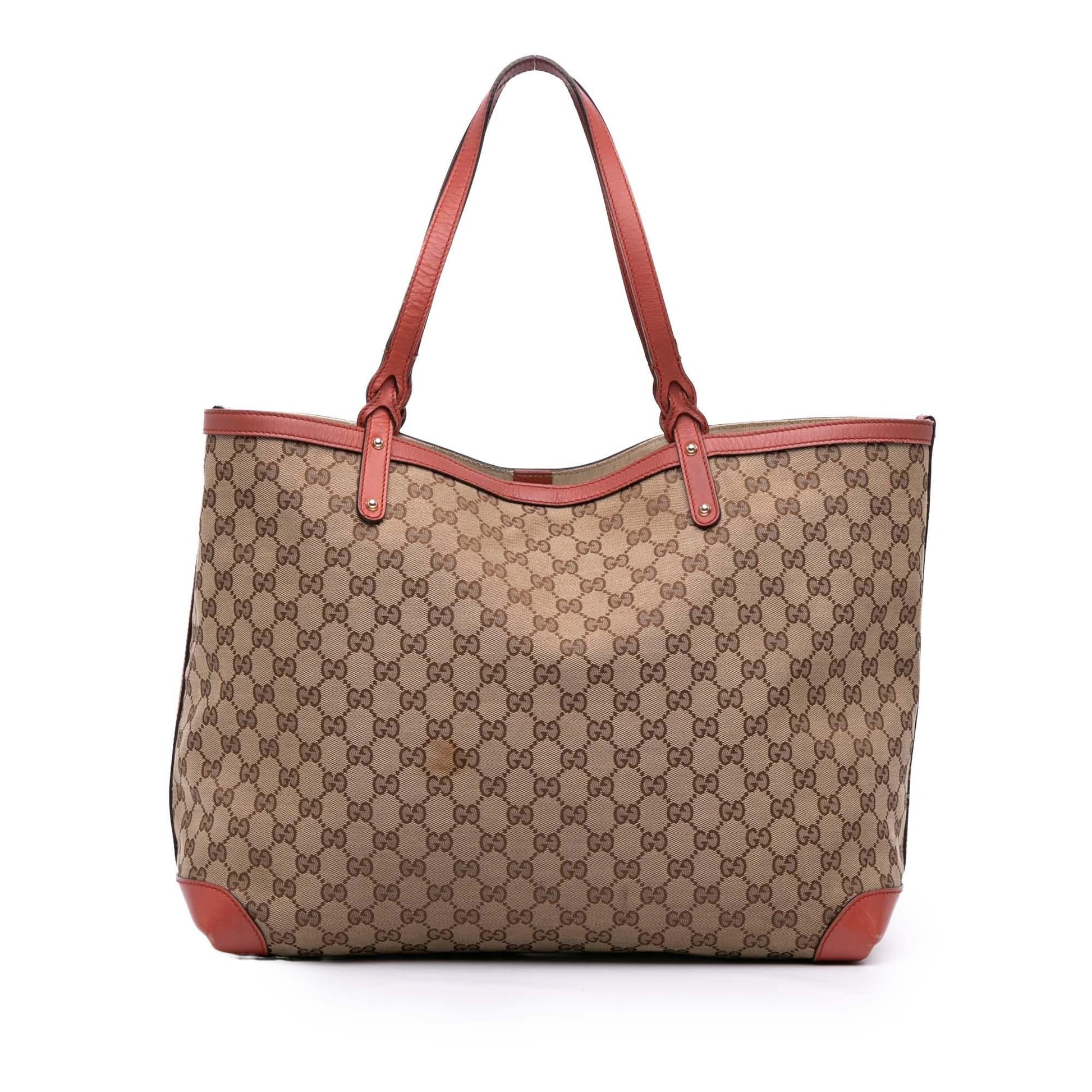 Gucci GG Craft Canvas Large Tote Bag Craft Tote