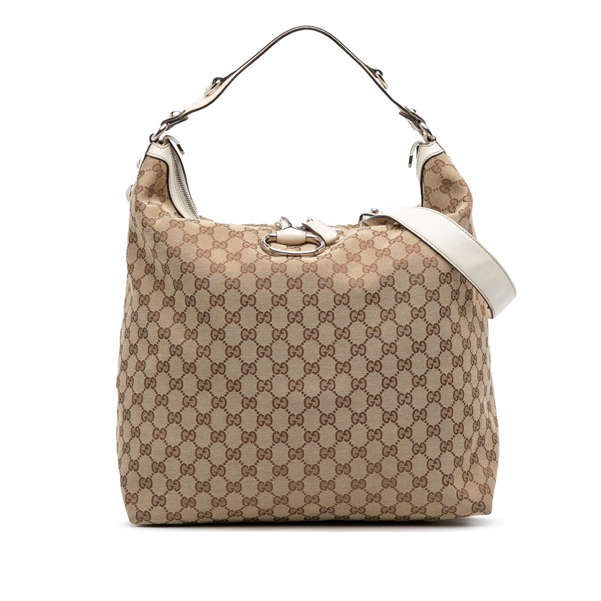 Gucci GG Icon Bit Canvas Large Shoulder Bag