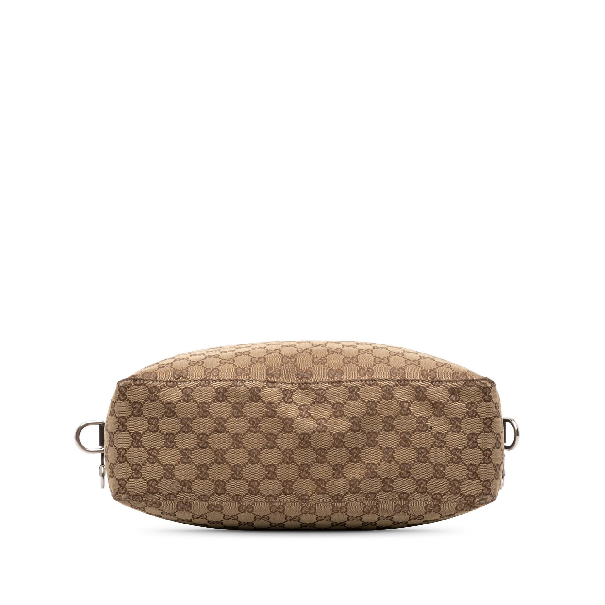 Gucci GG Icon Bit Canvas Large Travel Bag Satchel 4