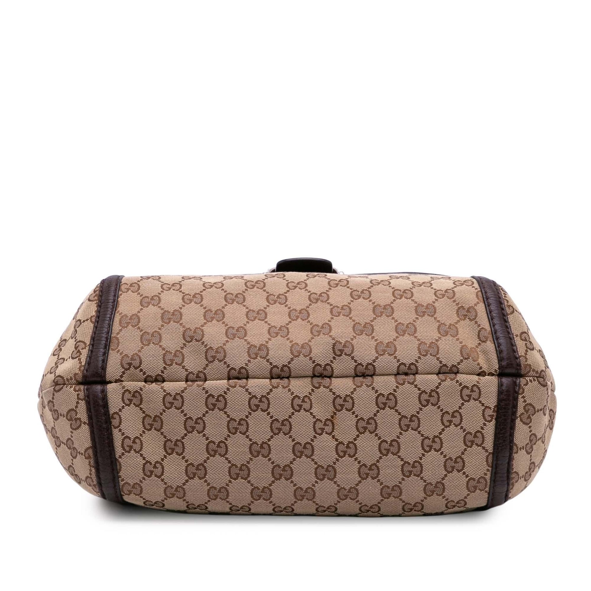 Gucci GG Techno Horsebit Canvas Large Travel Bag