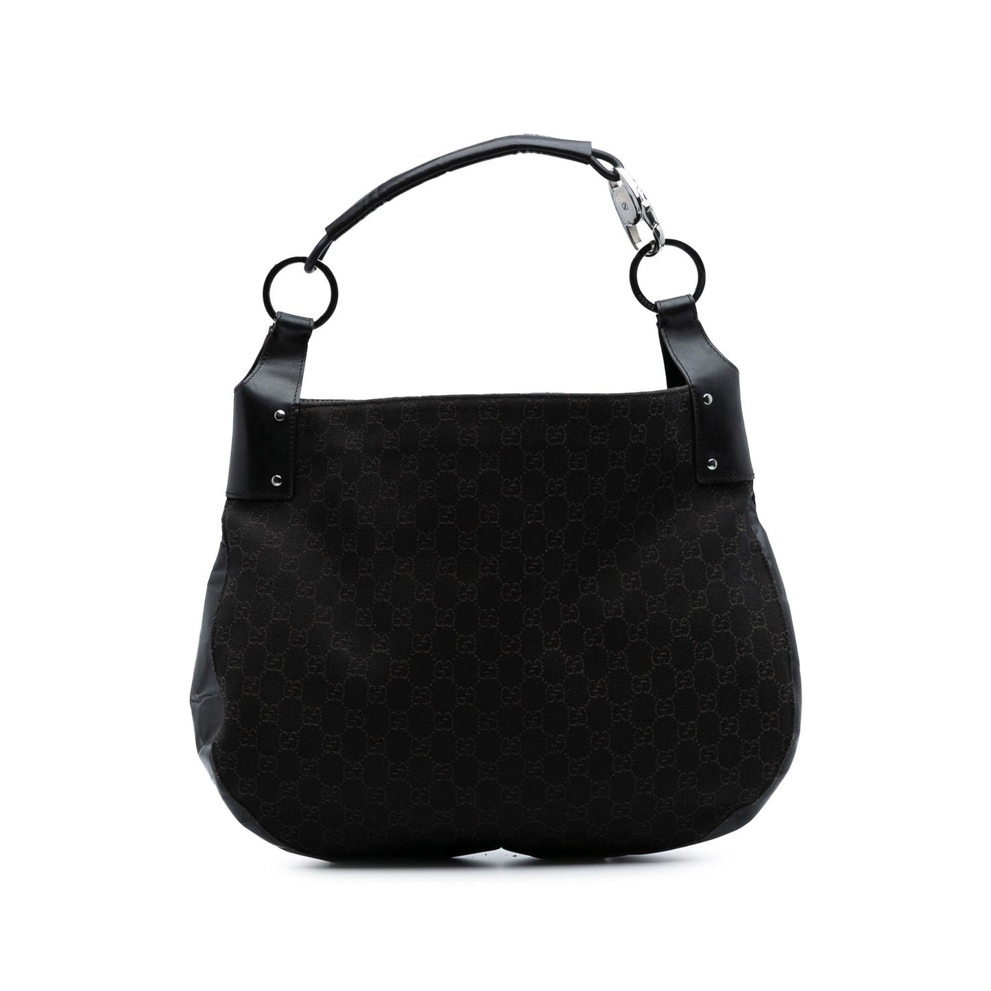 Gucci GG Denim Large Shoulder Bag