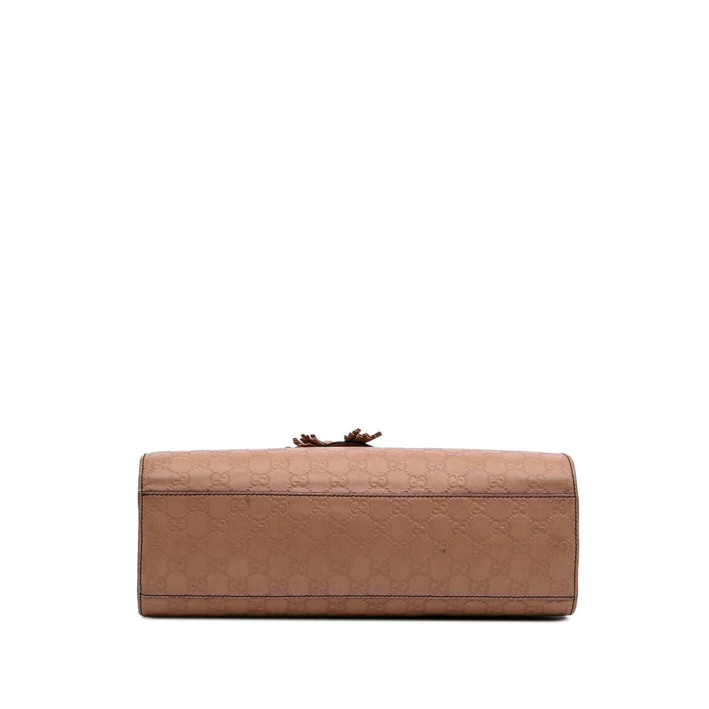 Gucci Guccissima Emily Calf Pink Large Shoulder Bag Bag 8