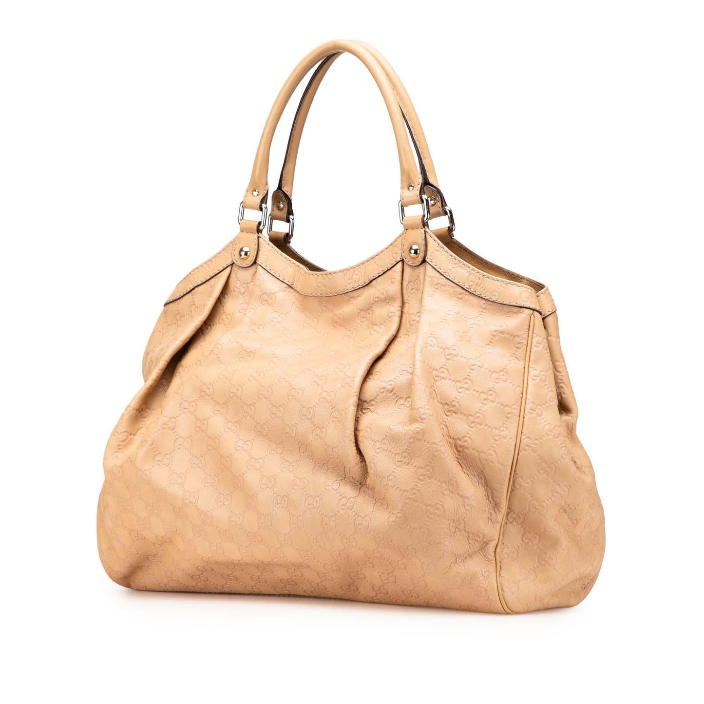 Gucci Guccissima Sukey Calf Brown Large Tote Bag Tote 1