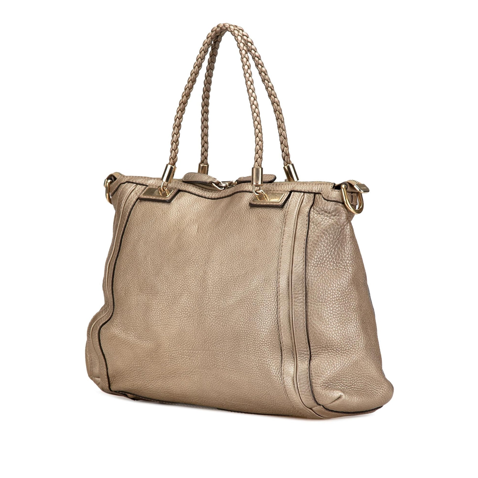 Gucci Bella Leather Large Tote Bag