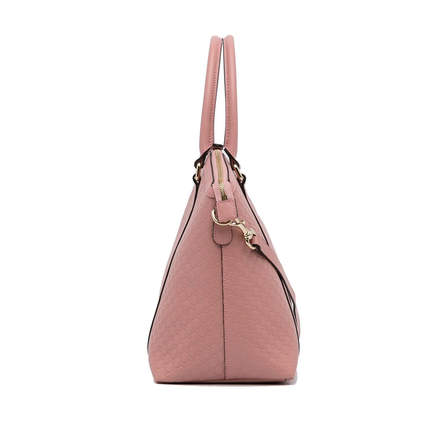 Gucci Microguccissima Dome SHG-GEq10m Calf Pink Large Satchel Bag