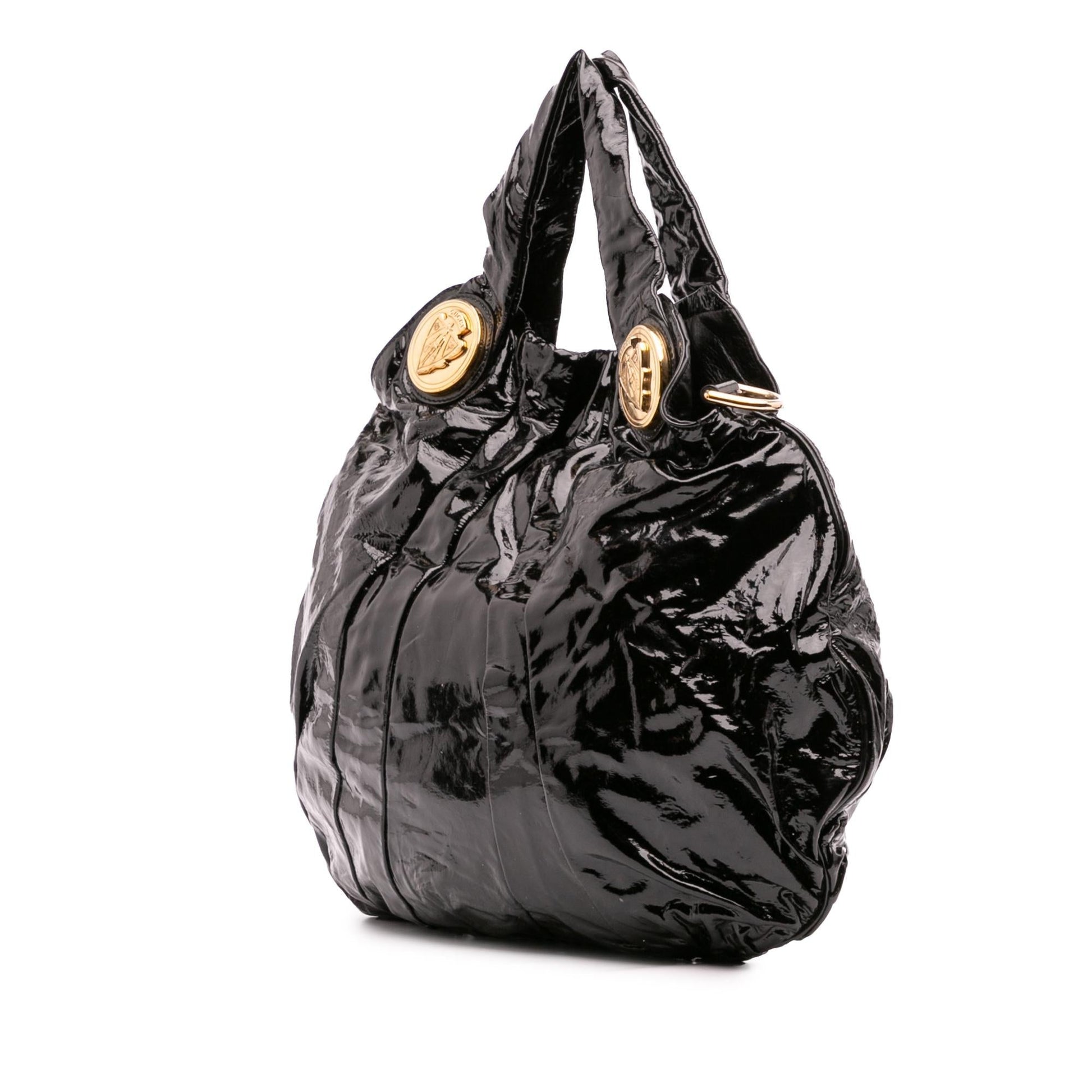 Gucci Hysteria Patent Large Travel Bag