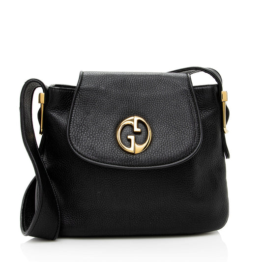 Gucci FINAL SHF Leather Black Shoulder Bag
