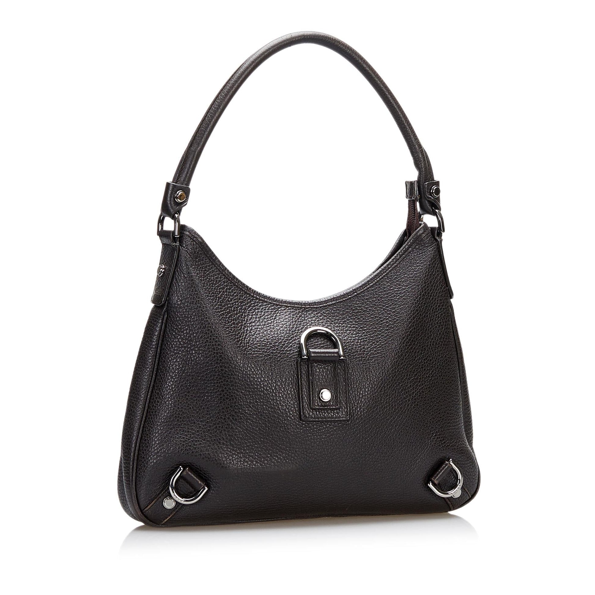 Gucci Abbey SHG Leather Calf Brown Shoulder Bag