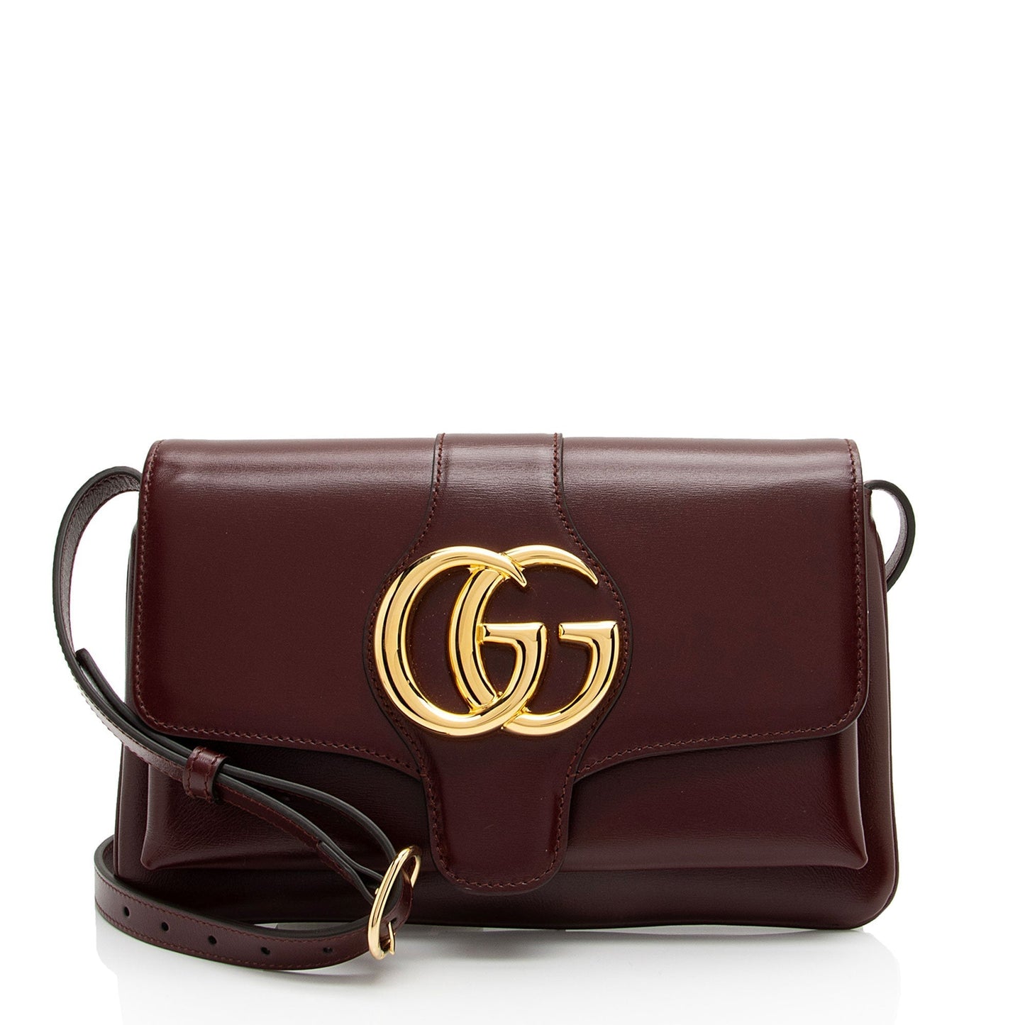 Gucci Arli SHF-w1SBSA Leather Red Small Crossbody Bag