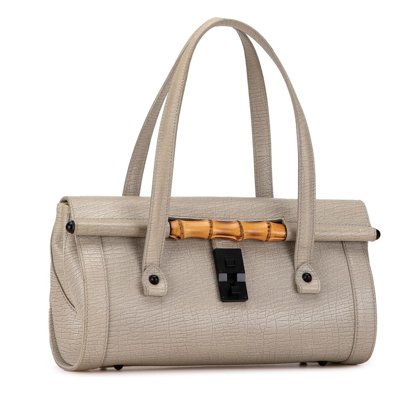 Gucci Bamboo Bullet SHG-rGZIYM Leather Calf Brown Shoulder Bag