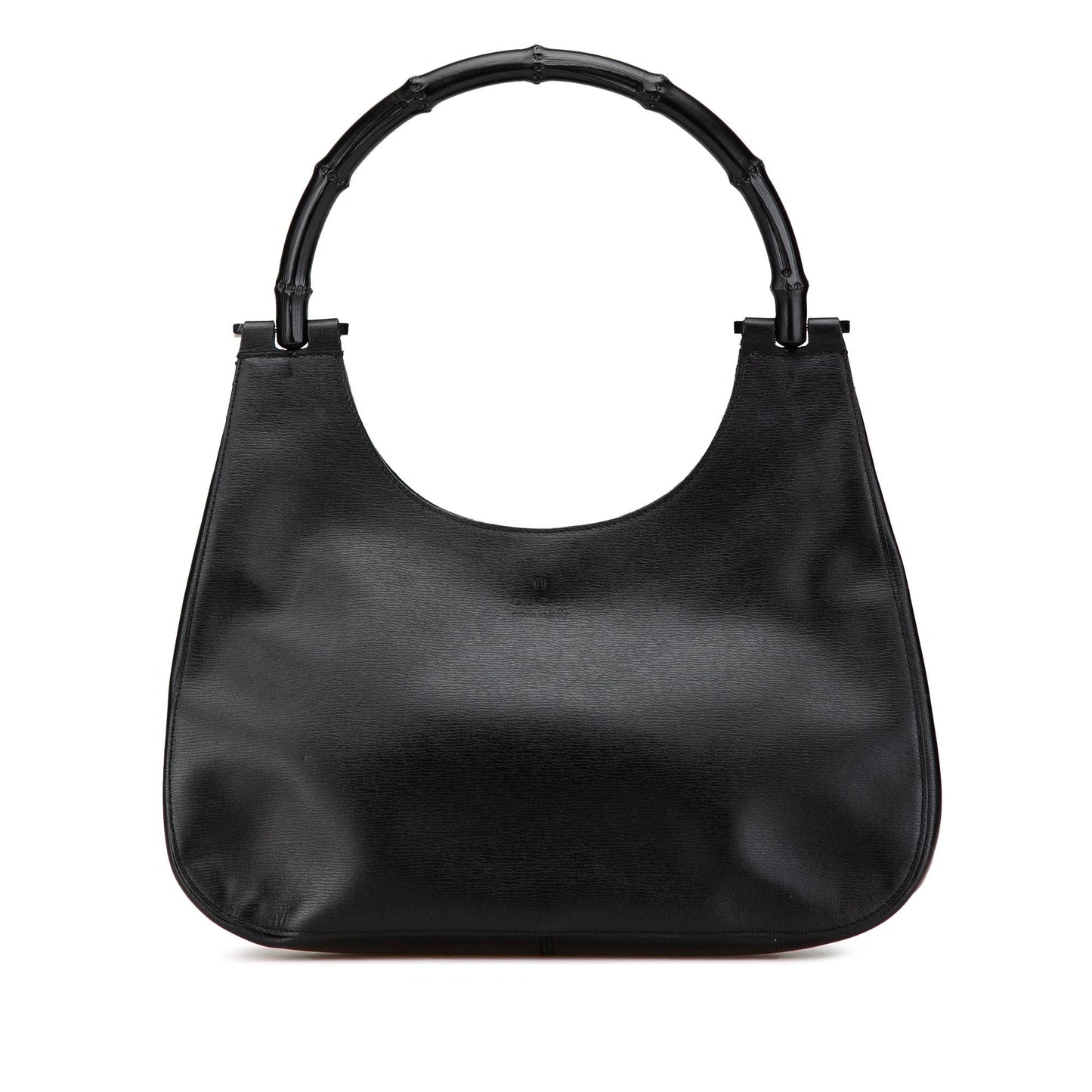Gucci Bamboo SHG-Y0sM3k Leather Calf Black Shoulder Bag