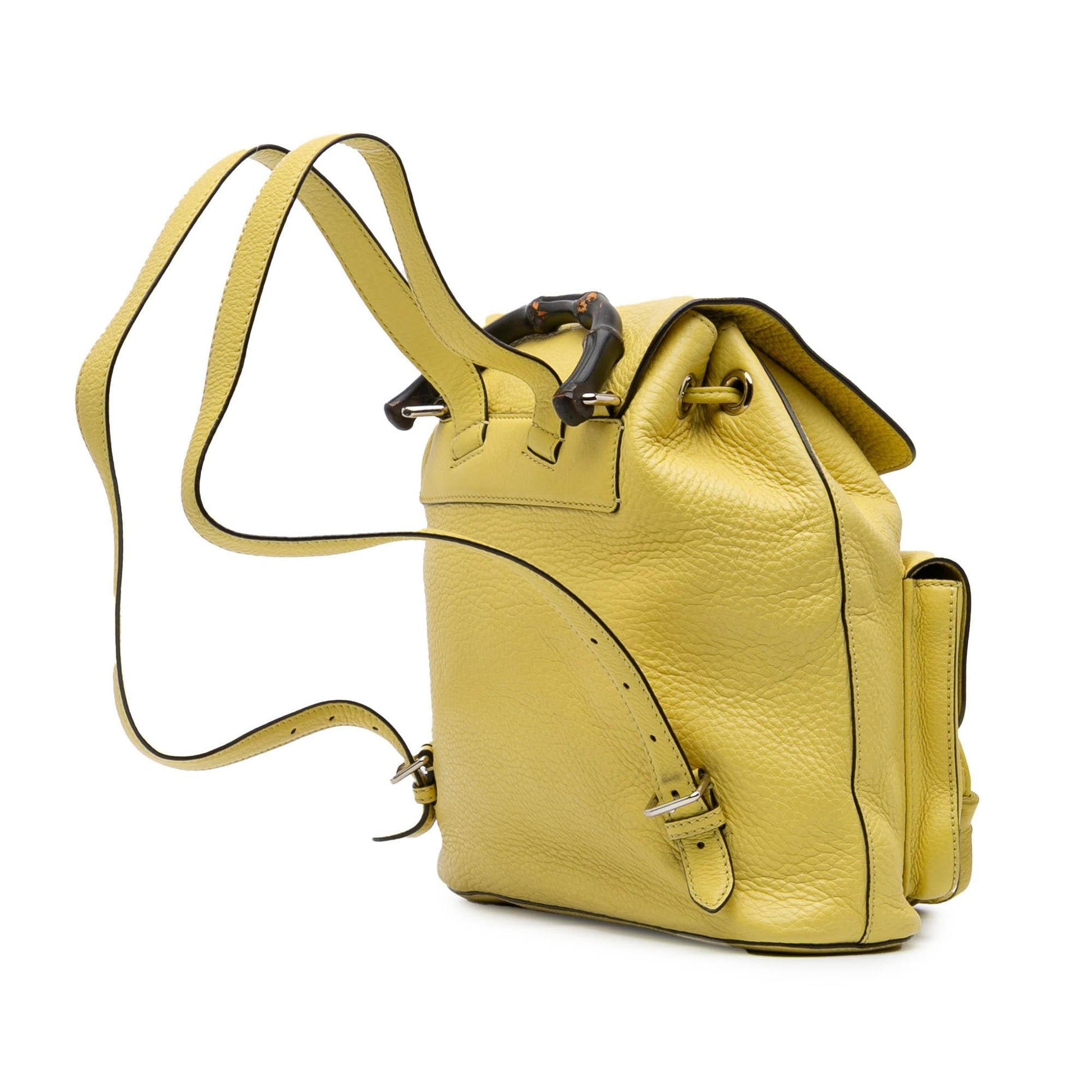 Gucci Bamboo Tassel Backpack Leather Calf Tassel Backpack