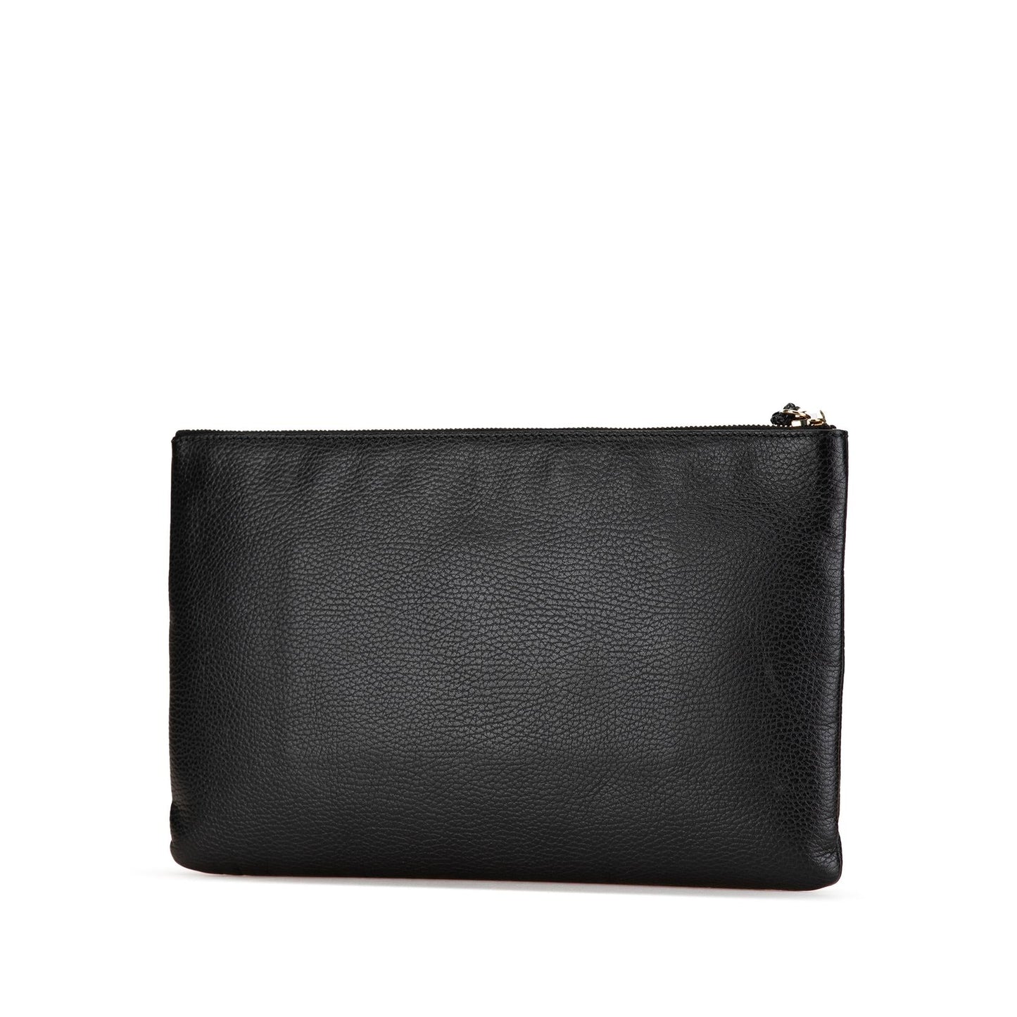 Gucci Bamboo Tassel Leather Calf Black Clutch Bag Clutch 1