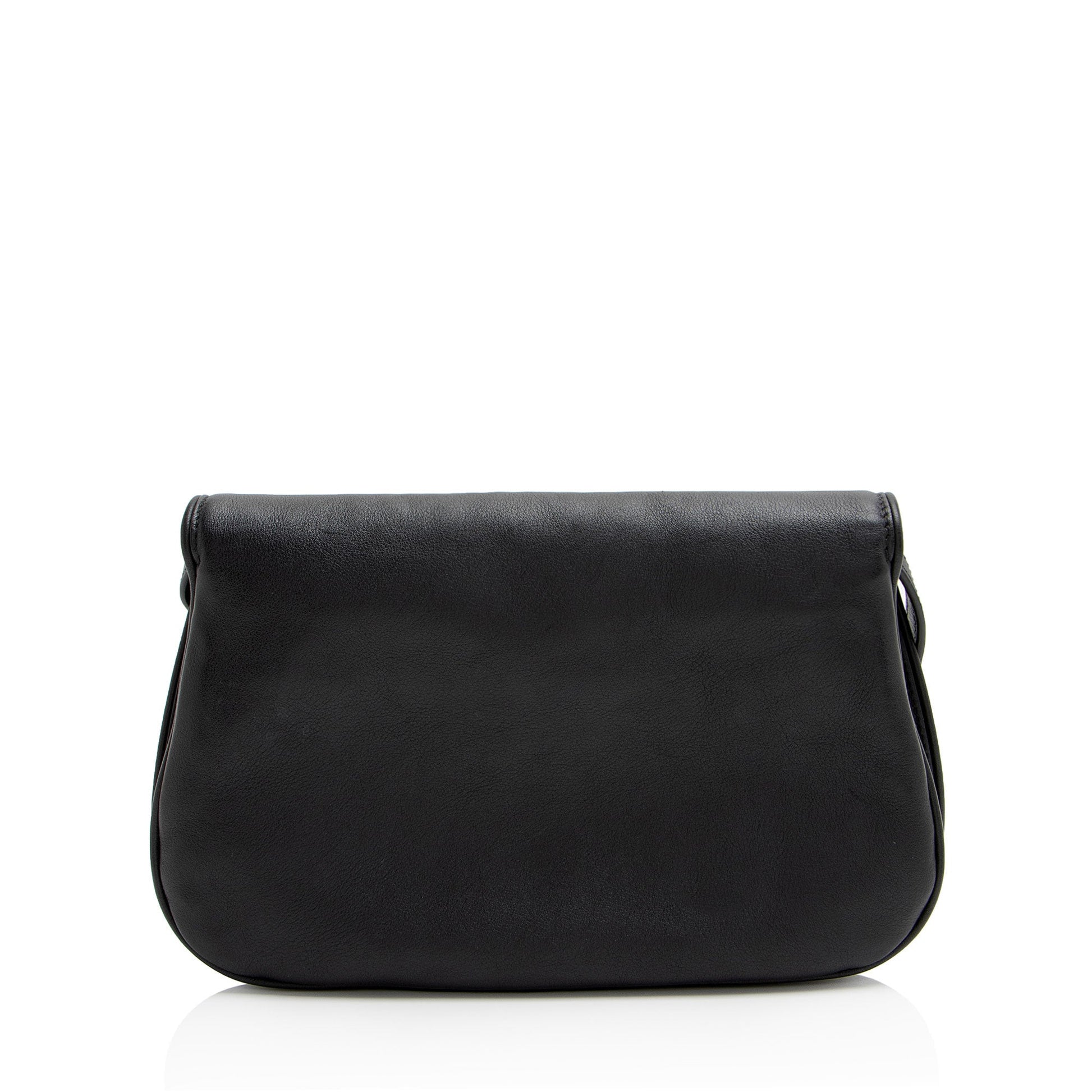 Gucci Blondie Leather Black Small Shoulder Bag Shf Xz16Lj