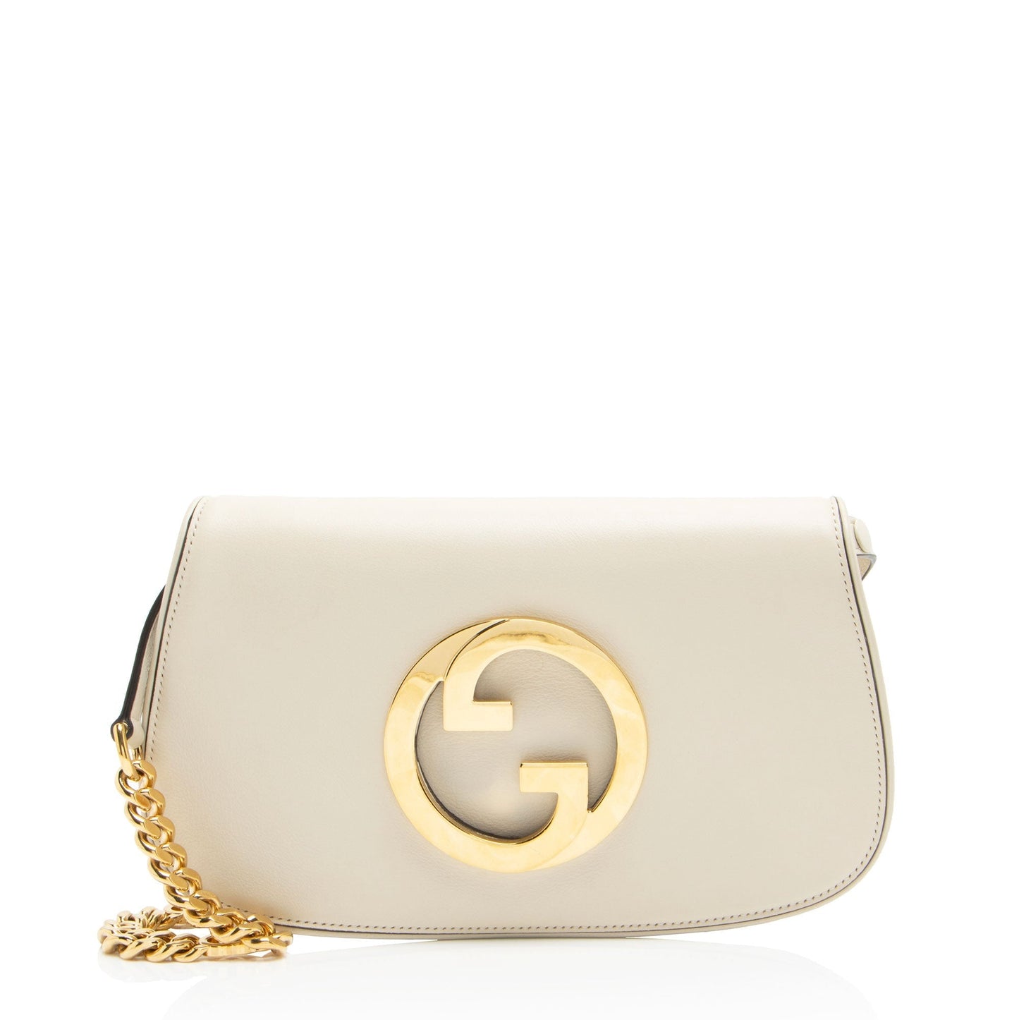 Gucci Blondie Leather White Small Shoulder Bag