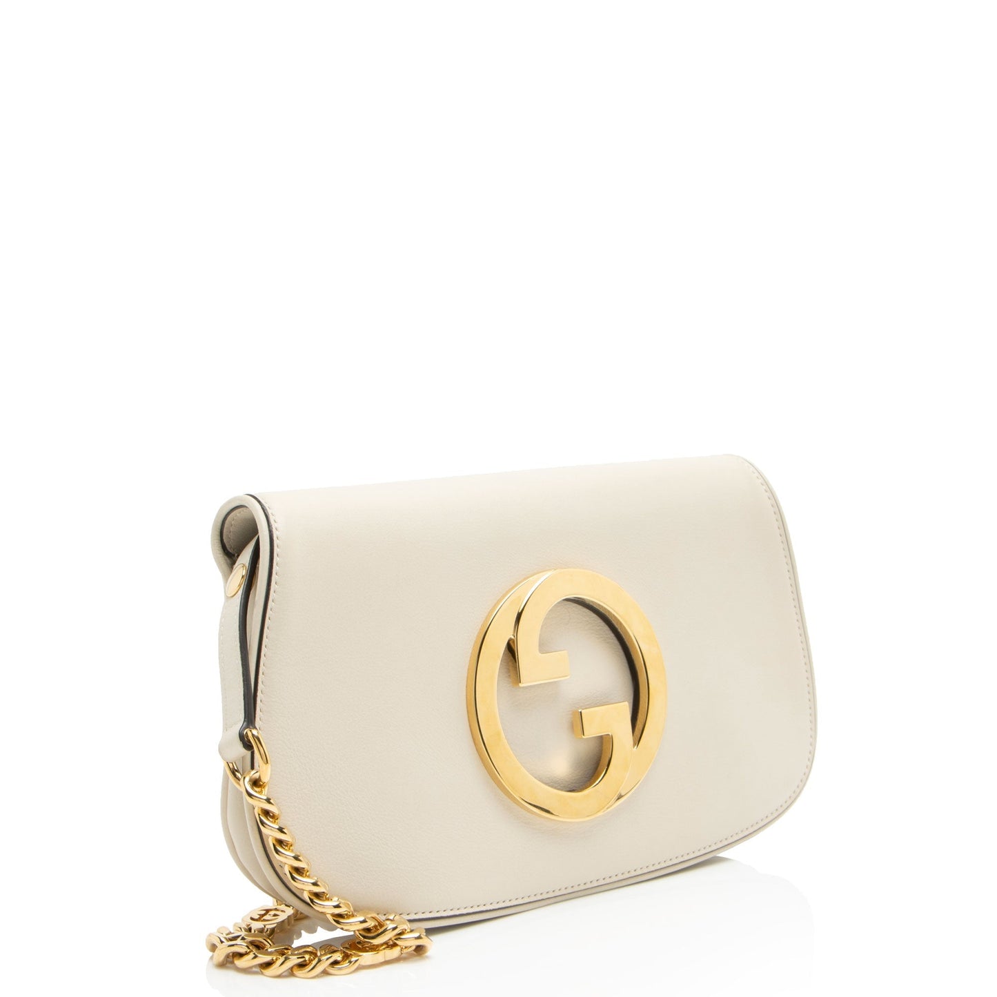 Gucci Blondie Leather White Small Shoulder Bag