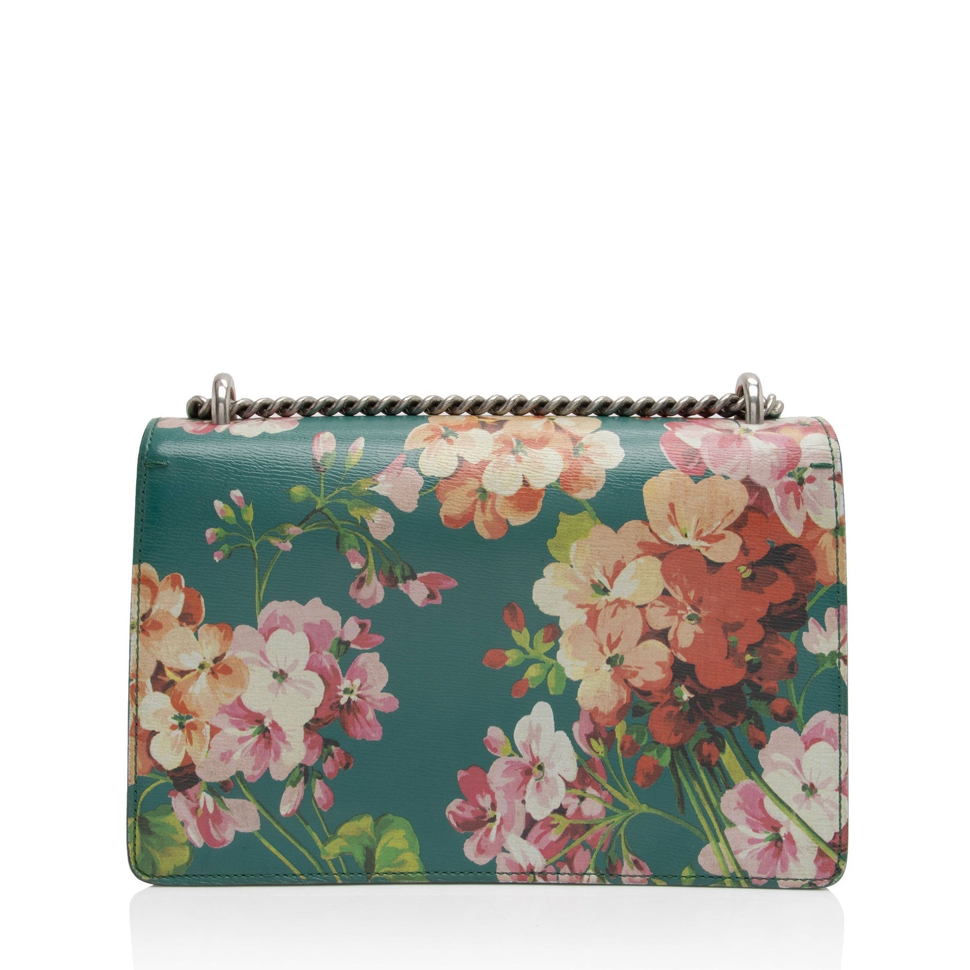 Gucci Blooms Dionysus SHF-eCnDiD Leather Green Small Shoulder Bag