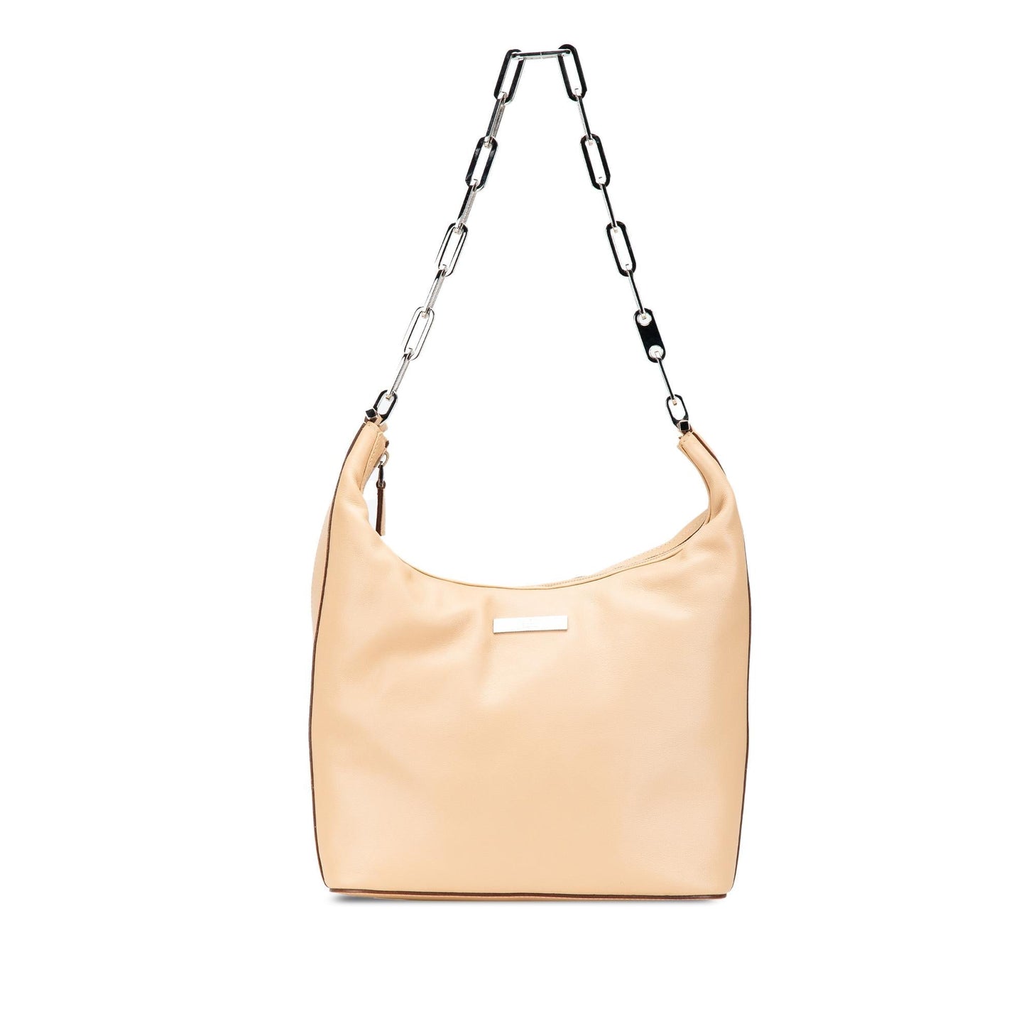 Gucci Leather Chain Calf Brown Shoulder Bag