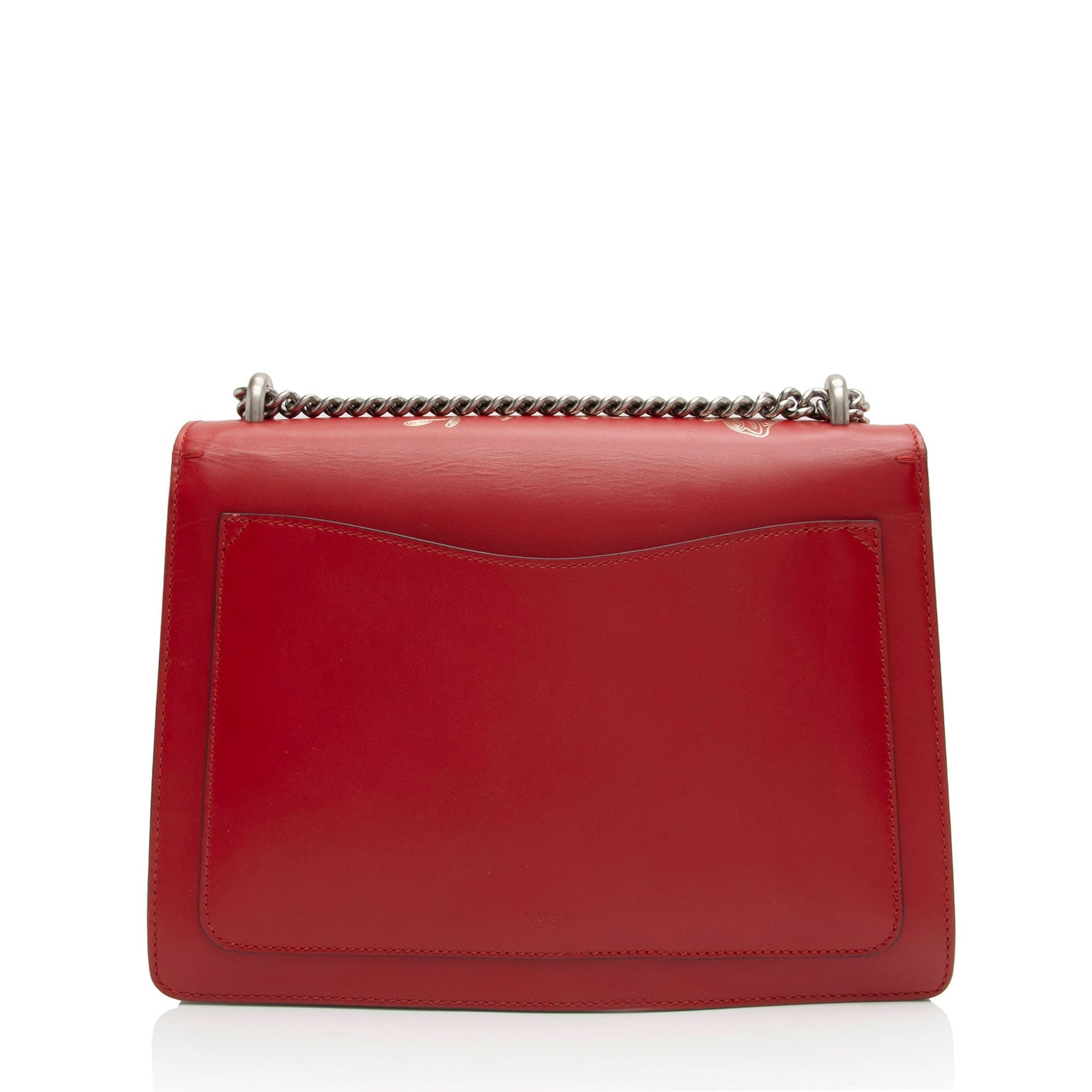 Gucci Chinese New Year Dionysus Leather Red Medium Shoulder Bag