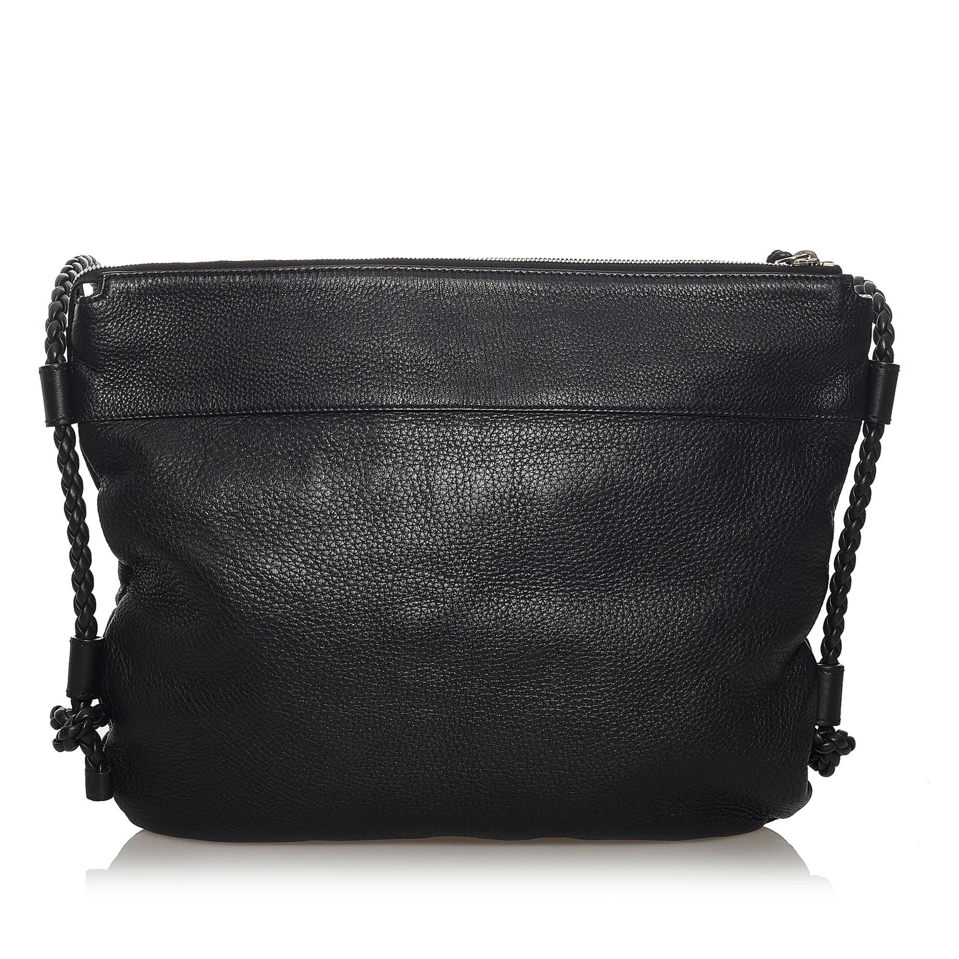 Gucci SHG Leather Calf Black Crossbody Bag