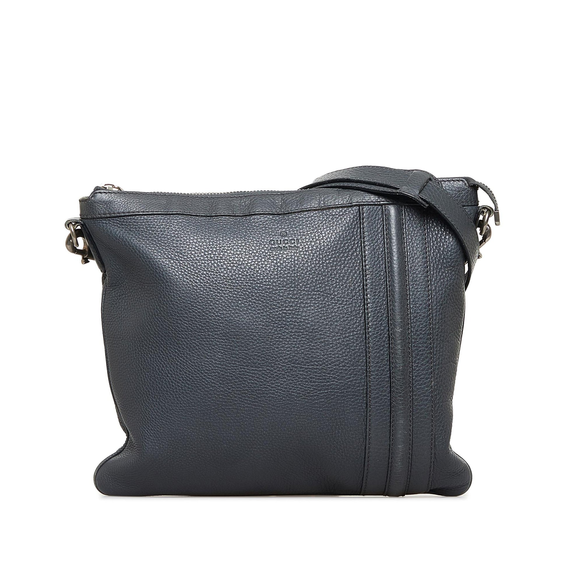 Gucci SHG-UVWkbF Leather Calf Black Crossbody Bag