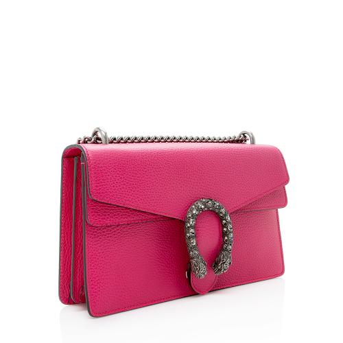 Gucci Crystal Dionysus SHF-9s8CmB Leather Pink Small Shoulder Bag