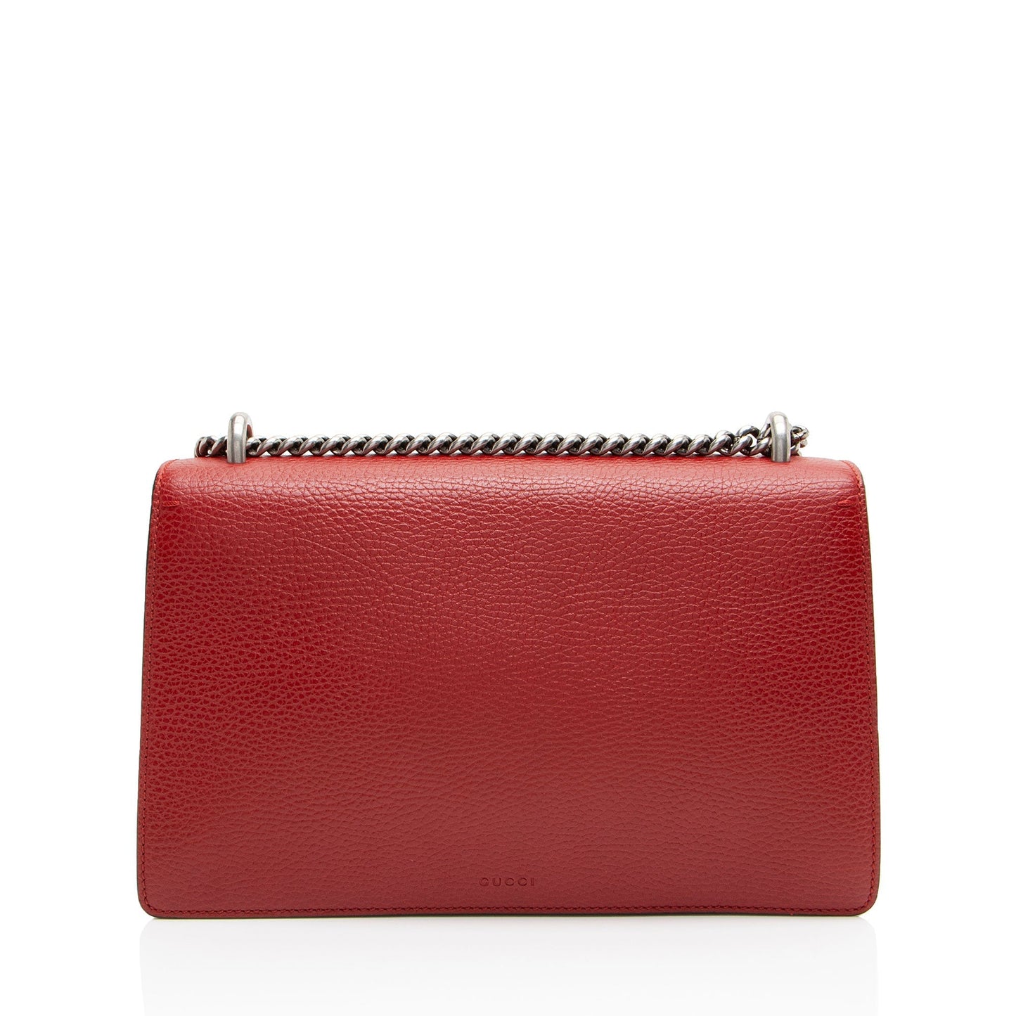 Gucci Crystal Dionysus Leather Red Small Medium Shoulder Bag