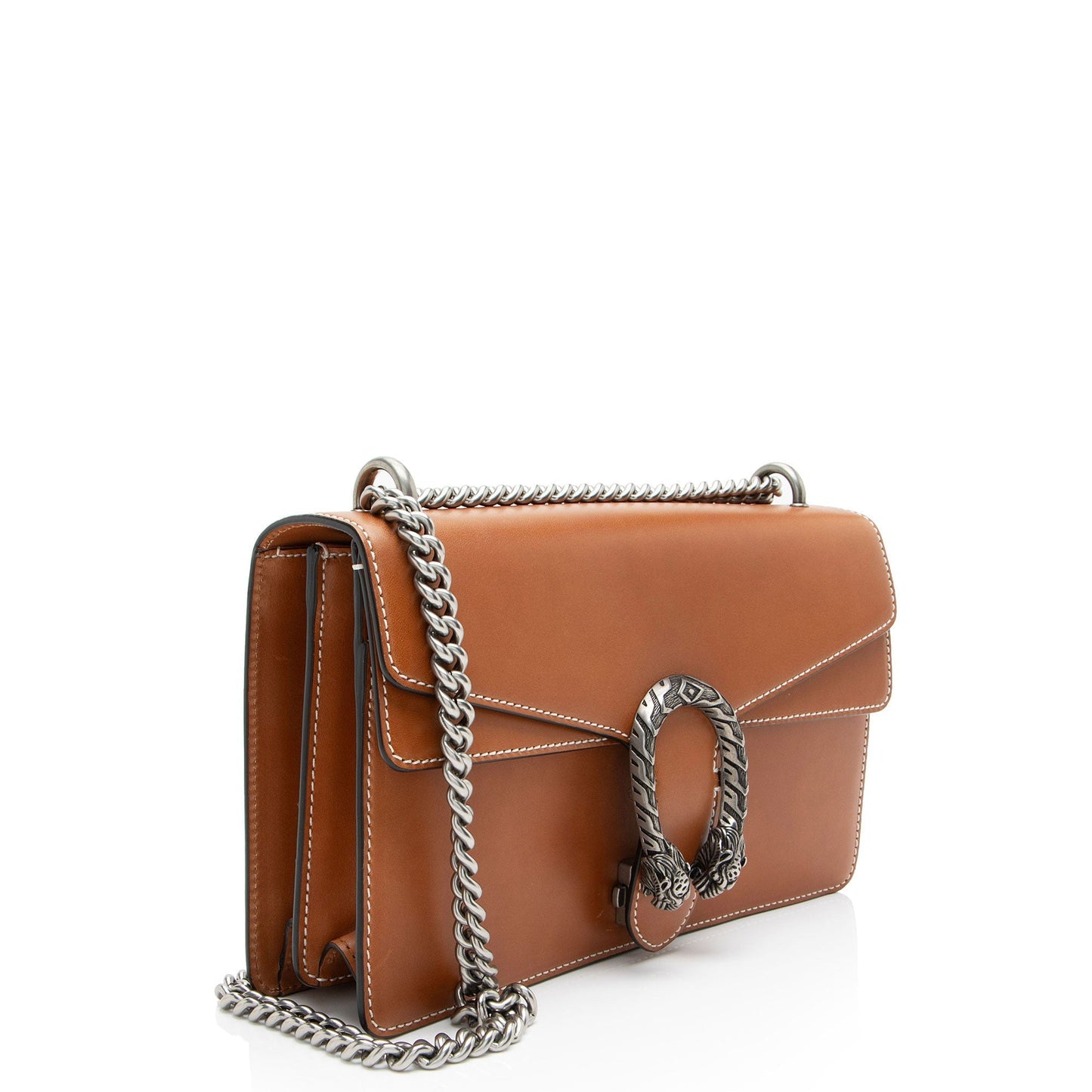 Gucci Dionysus Leather Brown Medium Shoulder Bag