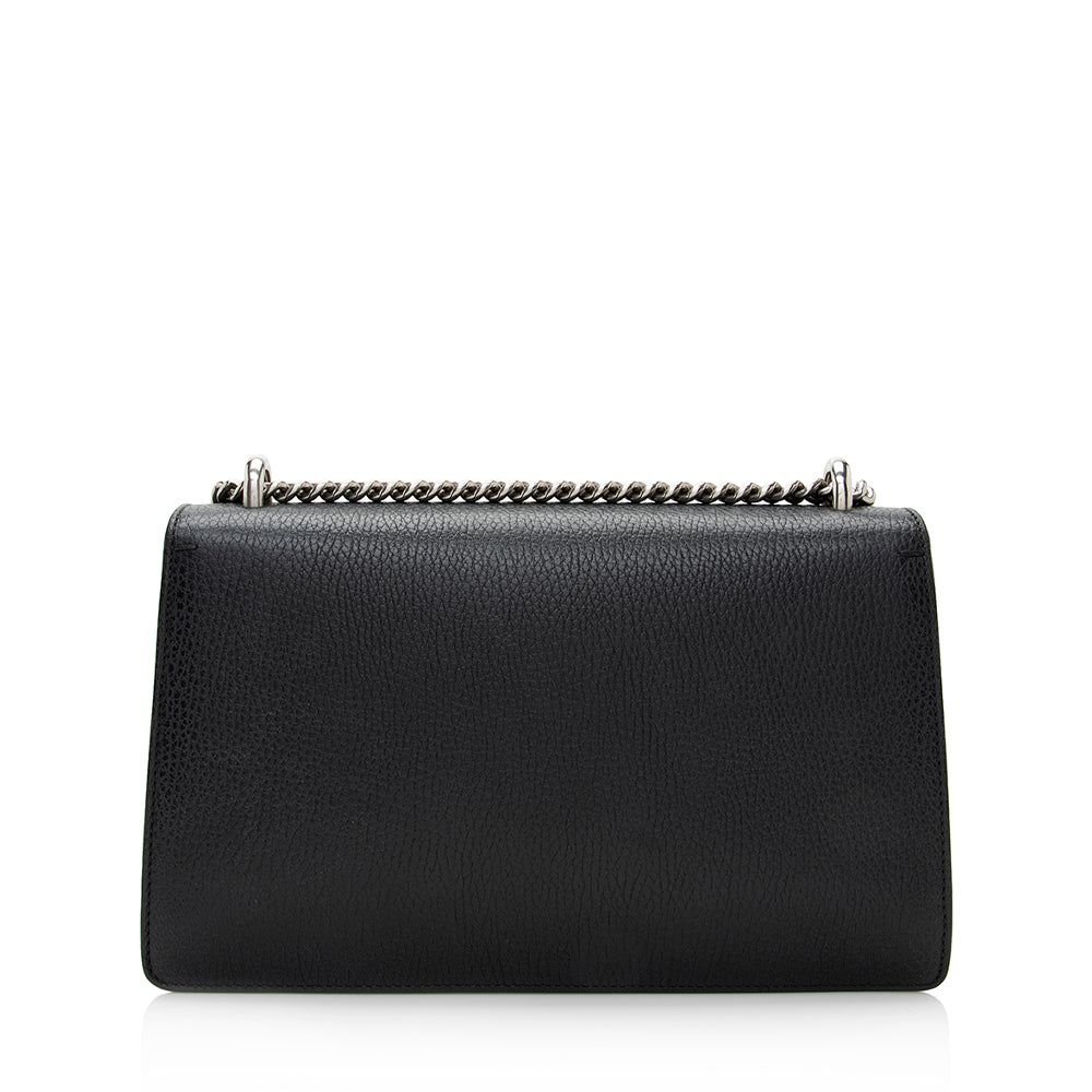 Gucci Crystal Dionysus SHF Leather Black Small Shoulder Bag