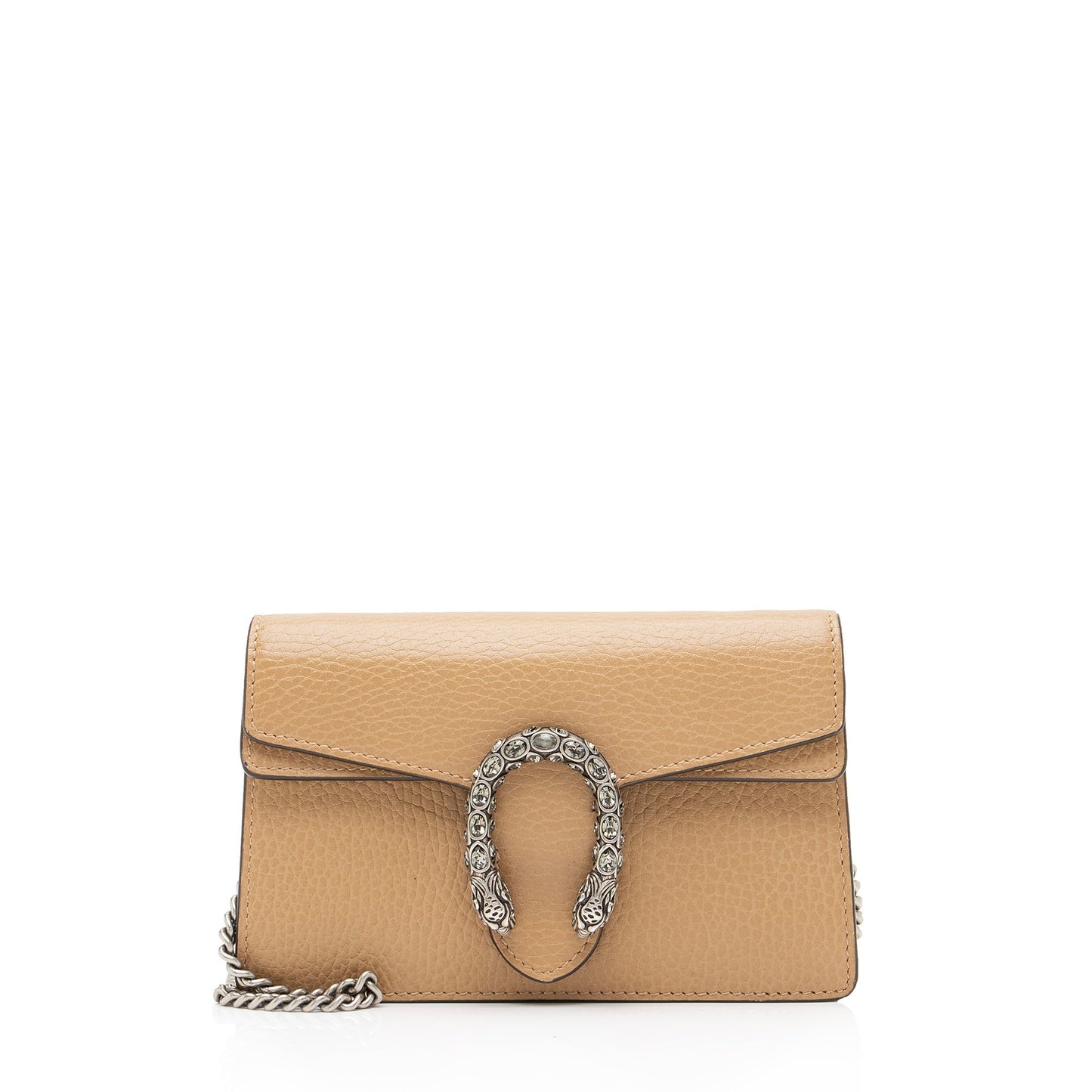 Gucci Dionysus Super SHF Leather Brown Mini Crossbody Bag