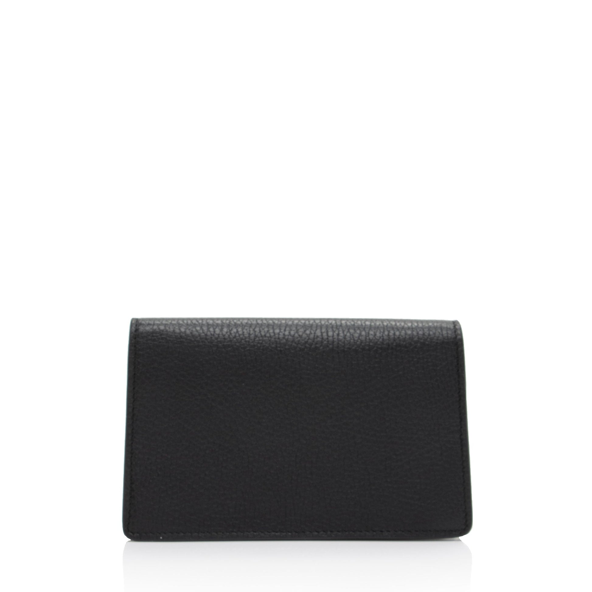 Gucci Dionysus Super SHF-vEOAxI Leather Black Mini Crossbody Bag