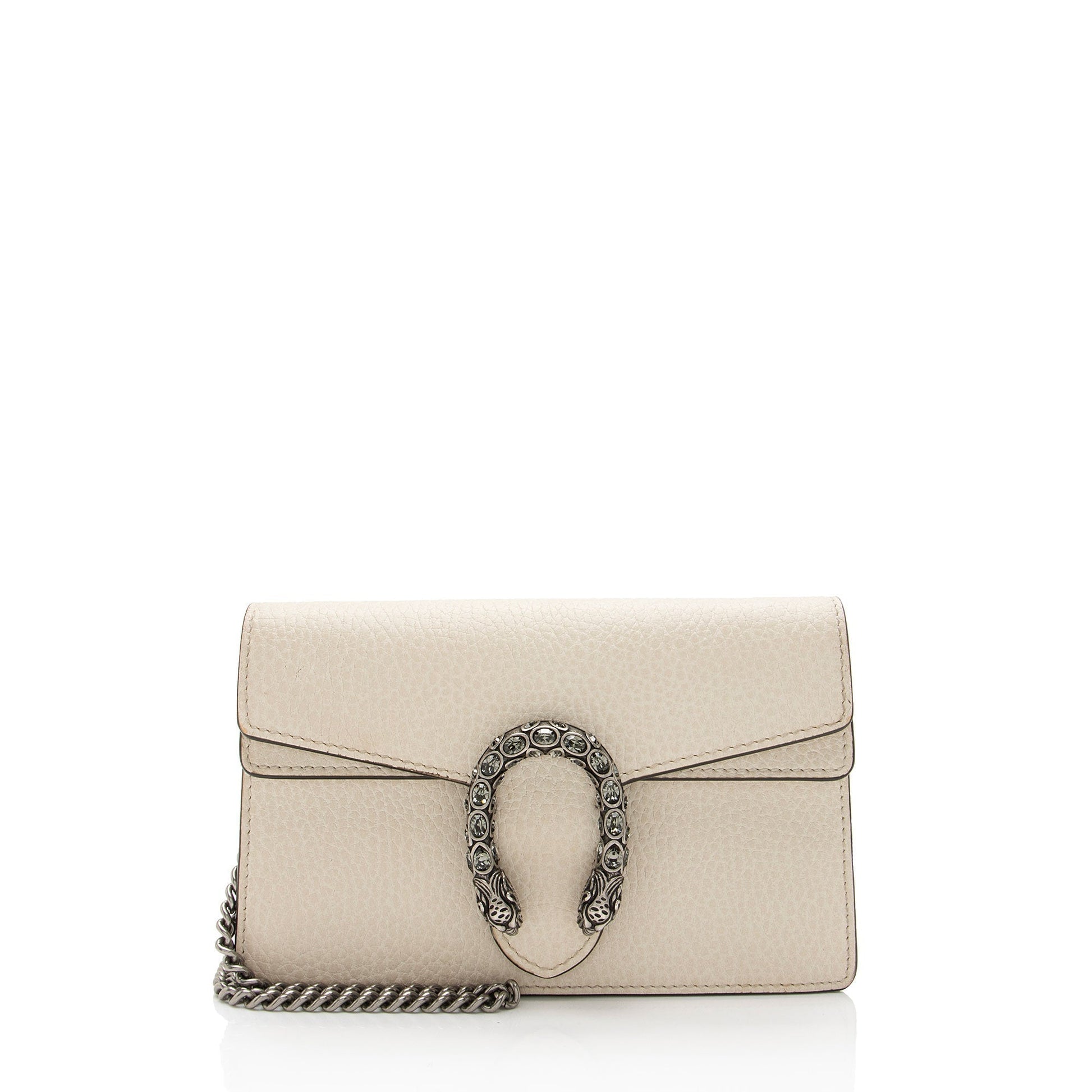 Gucci Dionysus Super Leather White Mini Crossbody Bag