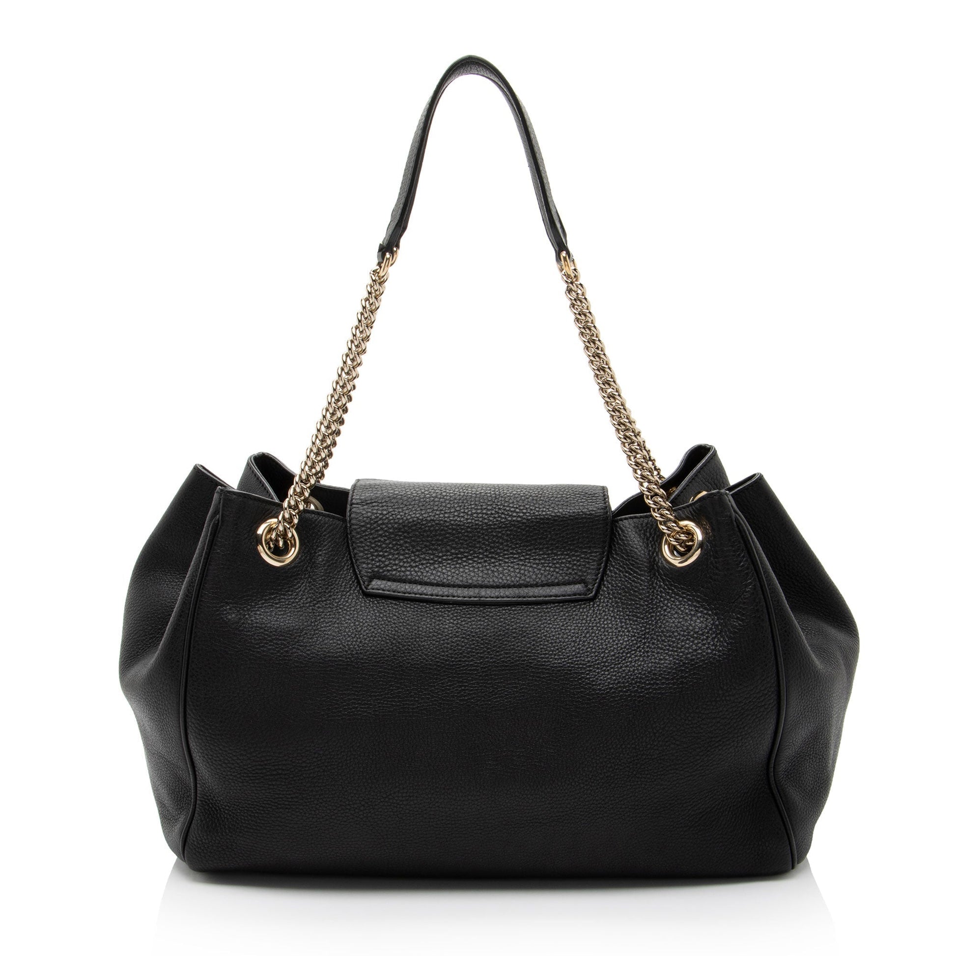 Gucci Emily Leather Black Shoulder Bag