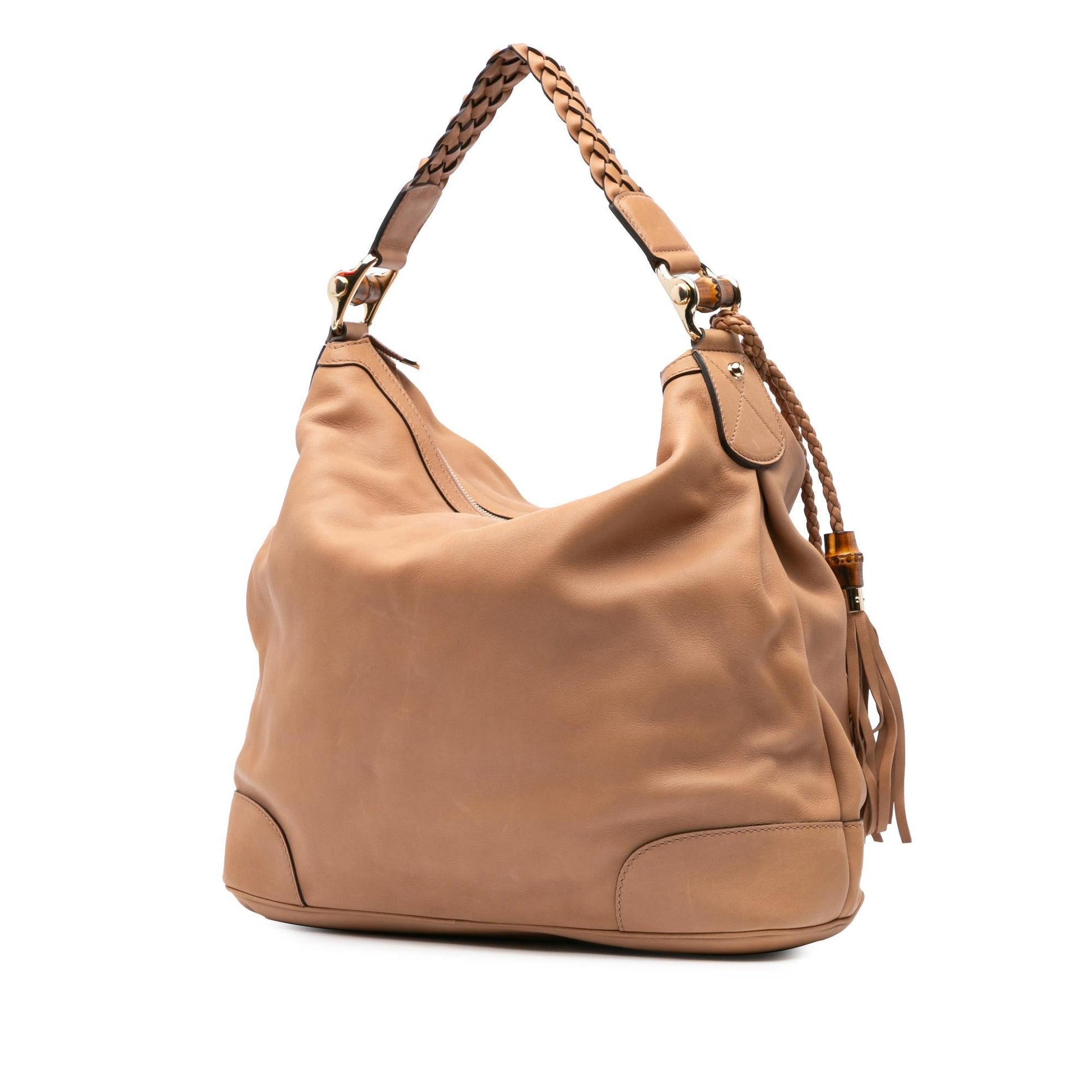 Gucci Eva Leather Calf Brown Shoulder Bag